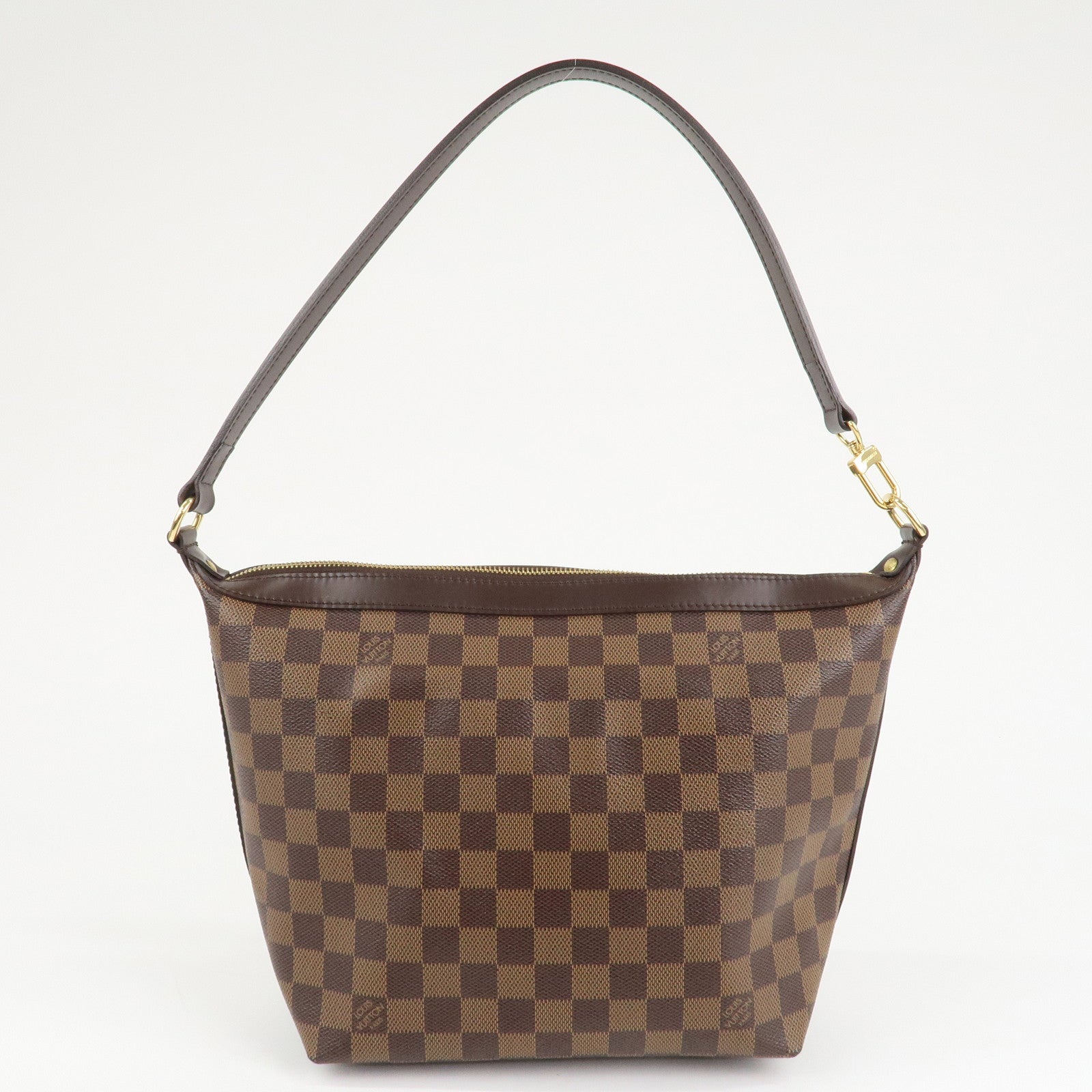 Louis Vuitton Damier Ebene Illovo MM Shoulder Bag N51995 Used