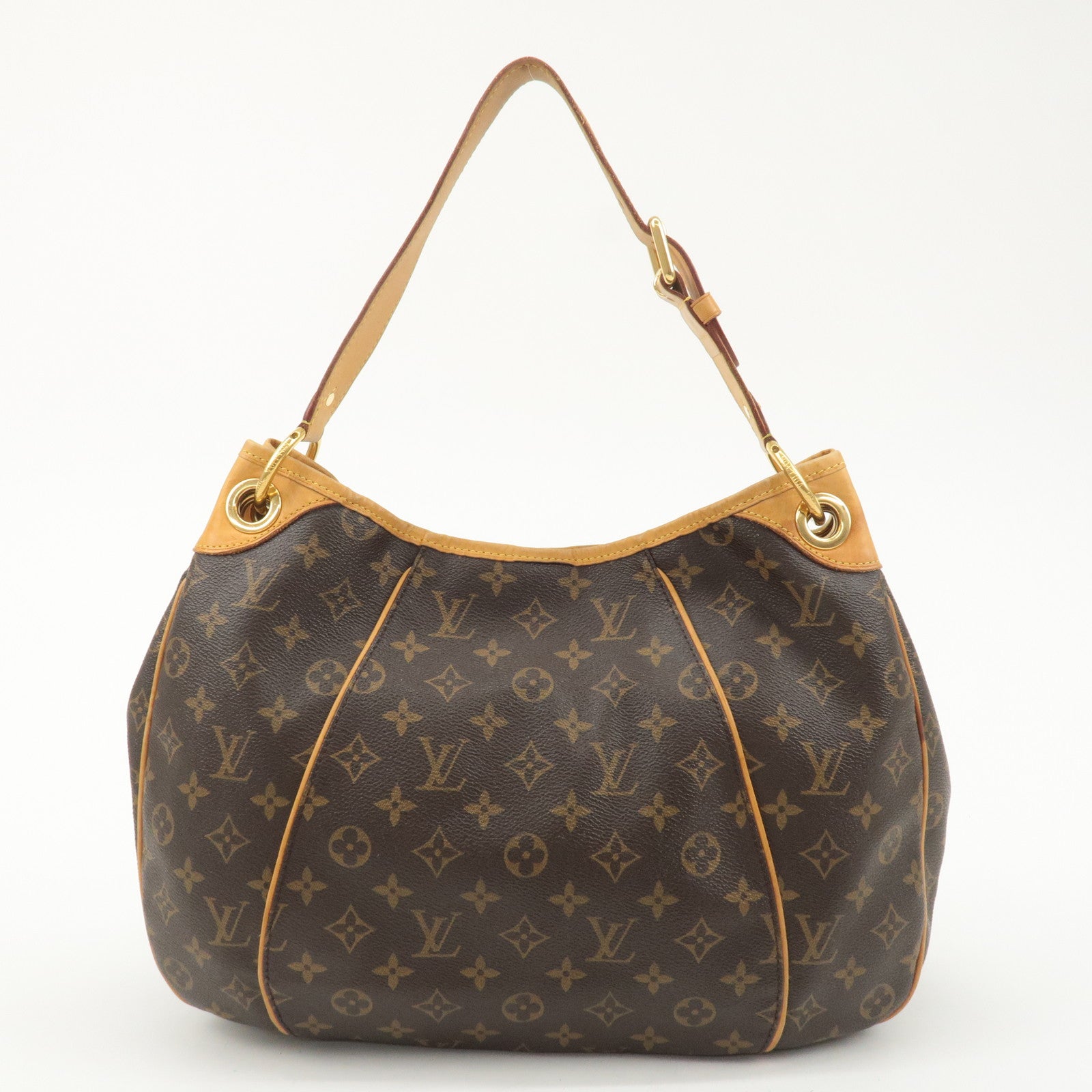 Louis Vuitton Monogram Galliera PM Shoulder Bag Brown M56382