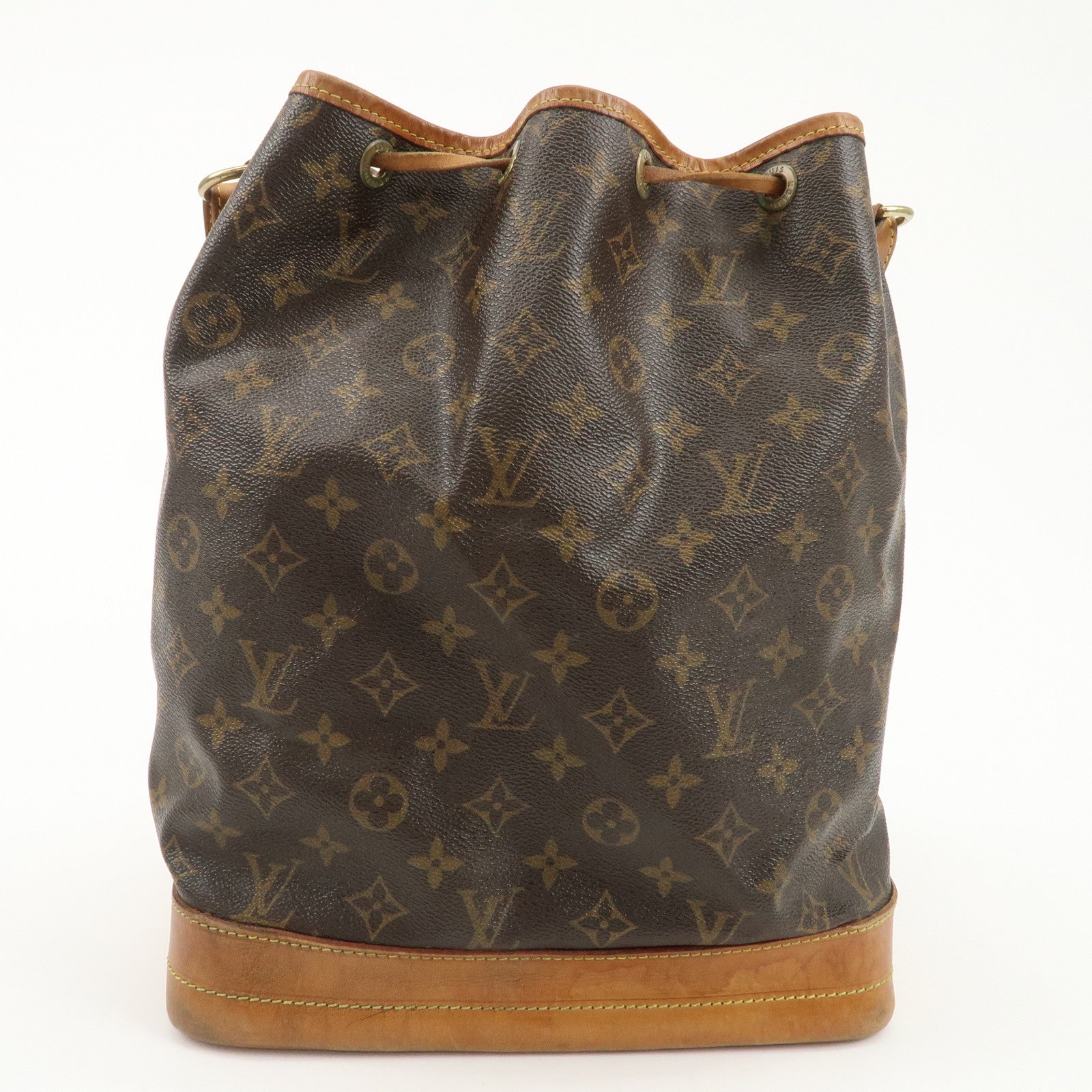 Louis Vuitton Monogram Noe Shoulder Bag Hand Bag Brown M42224