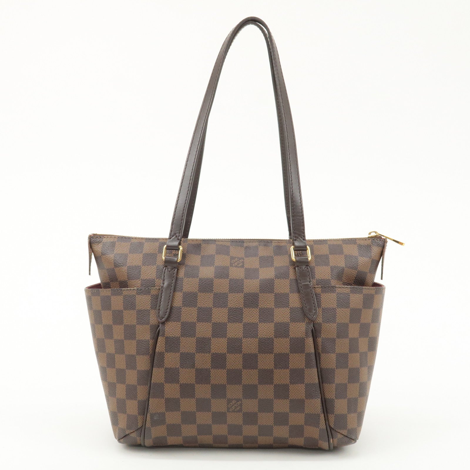 Louis Vuitton Damier Totally PM Tote Bag Brown N41282