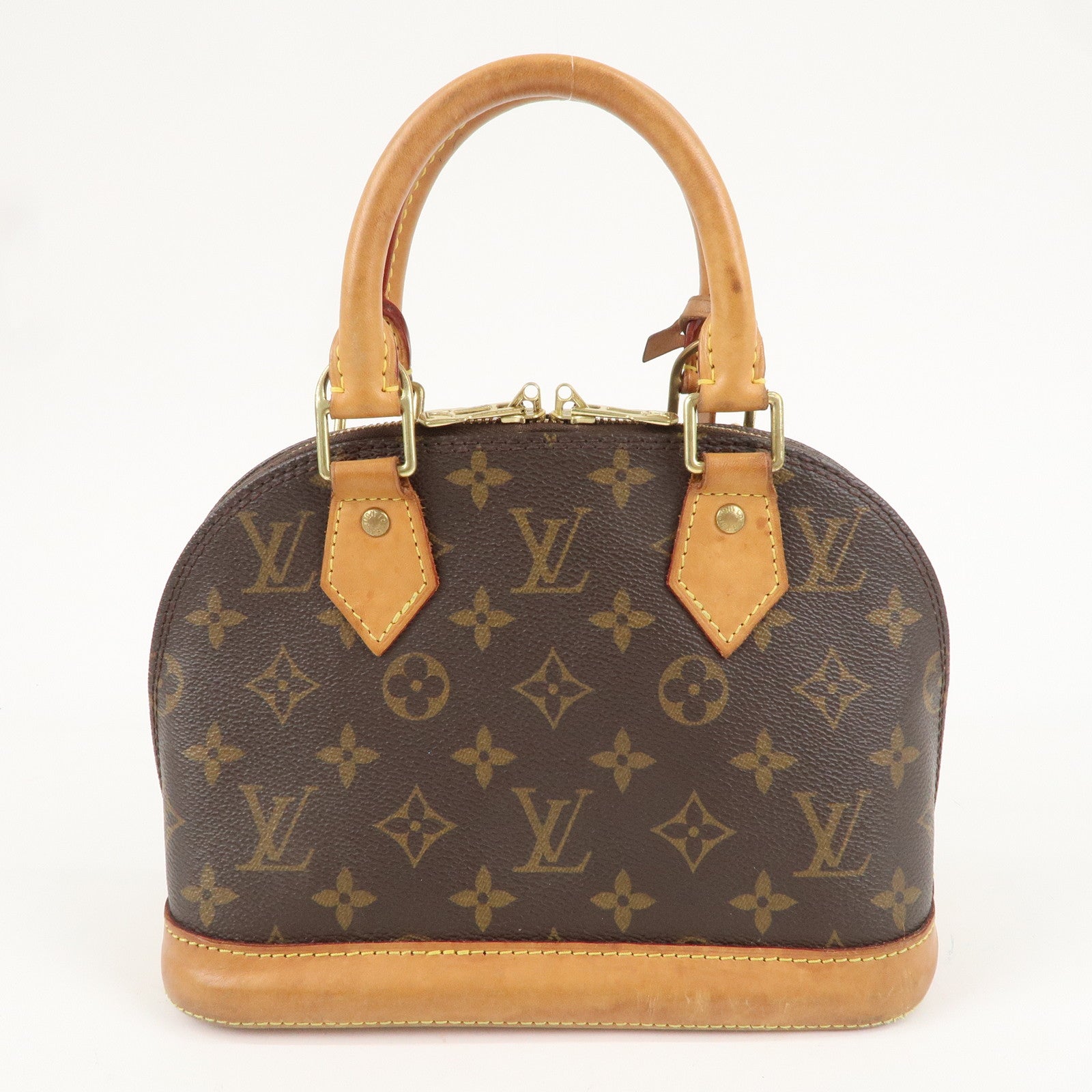 Louis Vuitton Monogram Alma BB 2 Way Hand Bag M53152