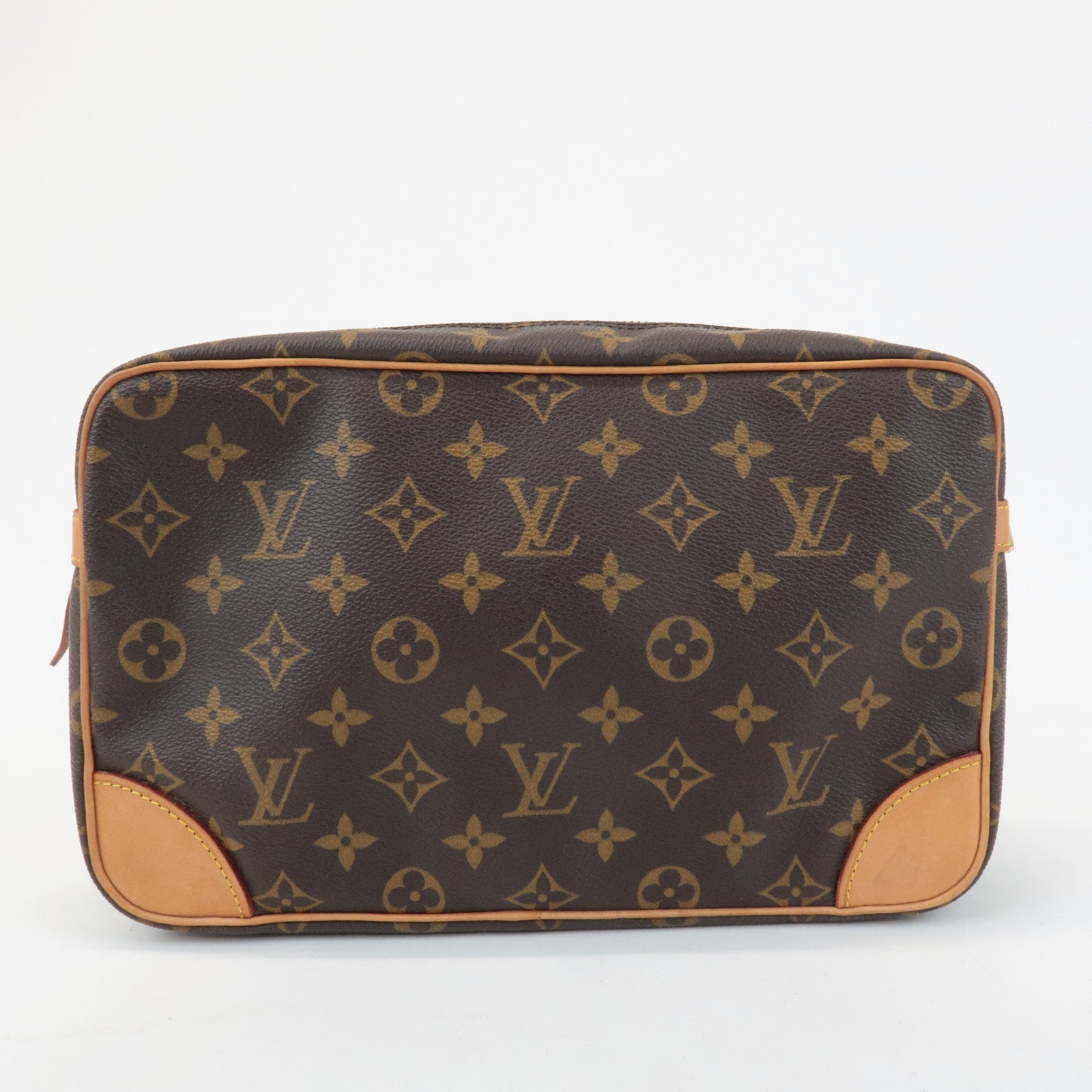 Louis Vuitton Monogram Compiegne 28 Pouch Clutch Bag M51845 Used