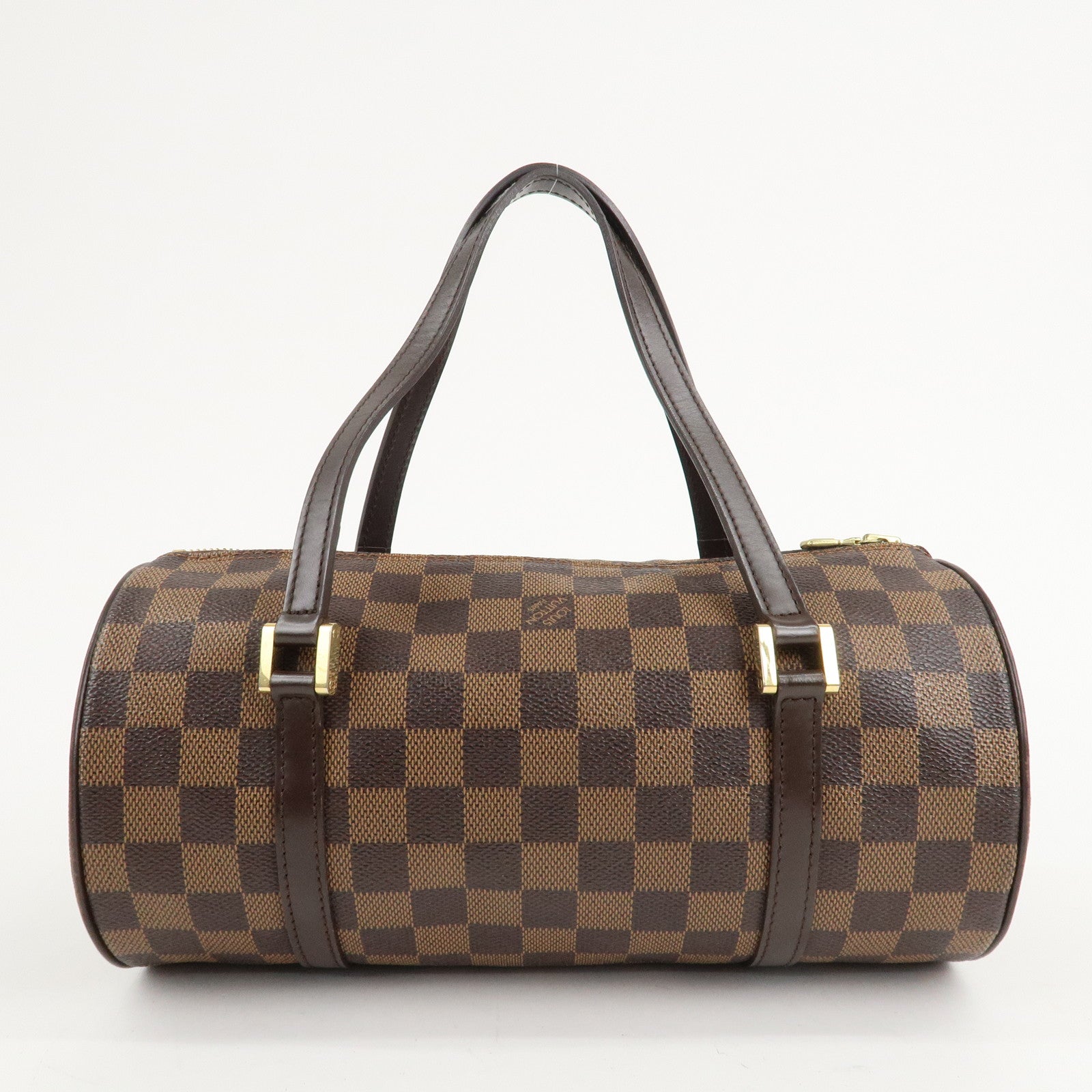 Louis Vuitton Damier Ebene Papillon 26 Hand Bag Brown N51304