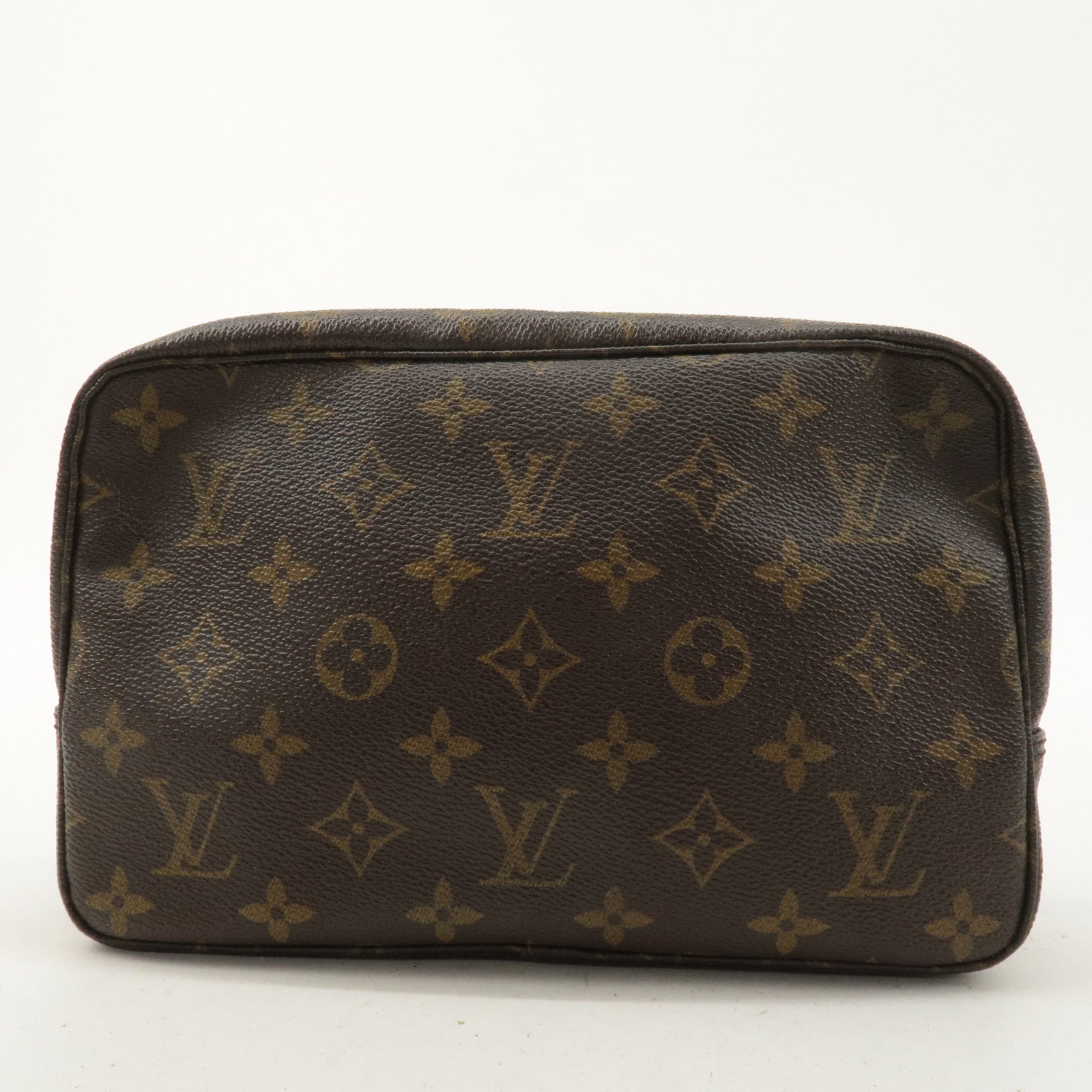 Louis Vuitton Monogram Trousse Toilette 23 Pouch Brown M47524