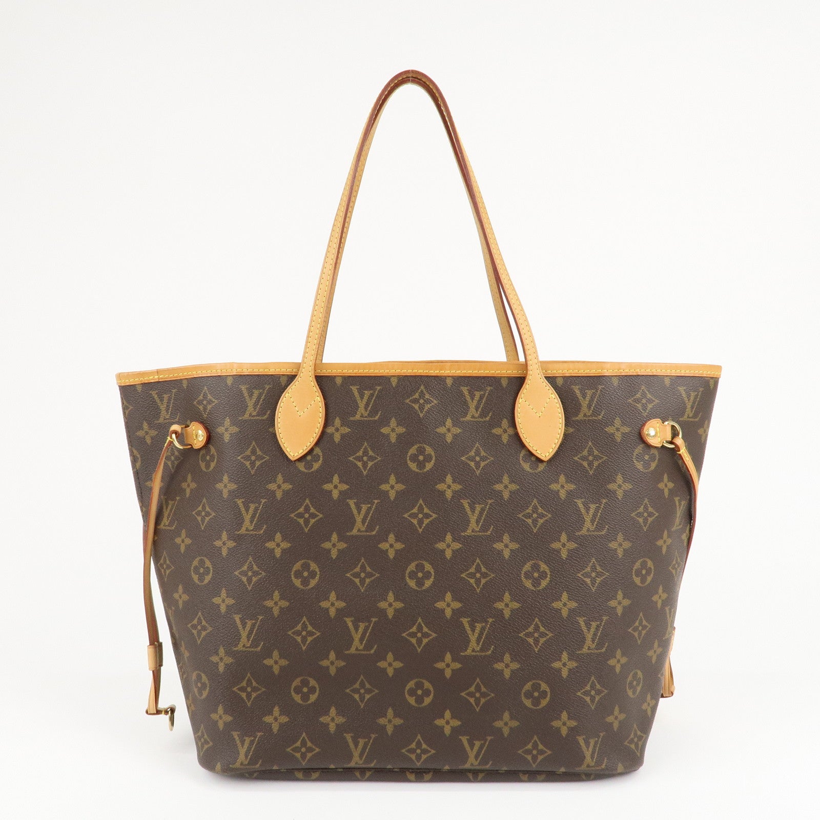 Louis Vuitton Monogram Neverfull MM Tote Bag Brown M40156 Used