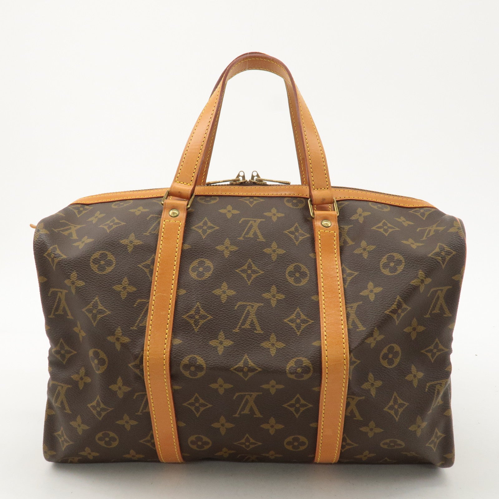 Louis Vuitton Monogram Sac Souple 35 Boston Bag M41626