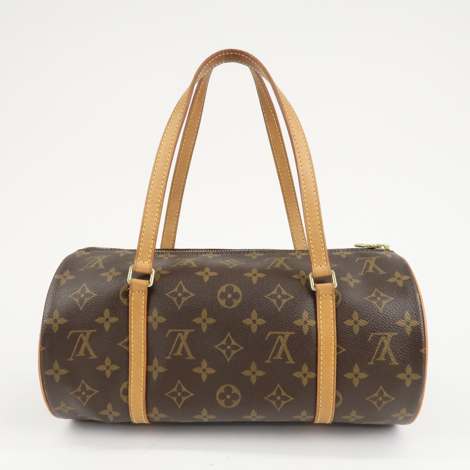 Louis Vuitton Monogram Papillon 30 Hand Bag New Style M51385 Used