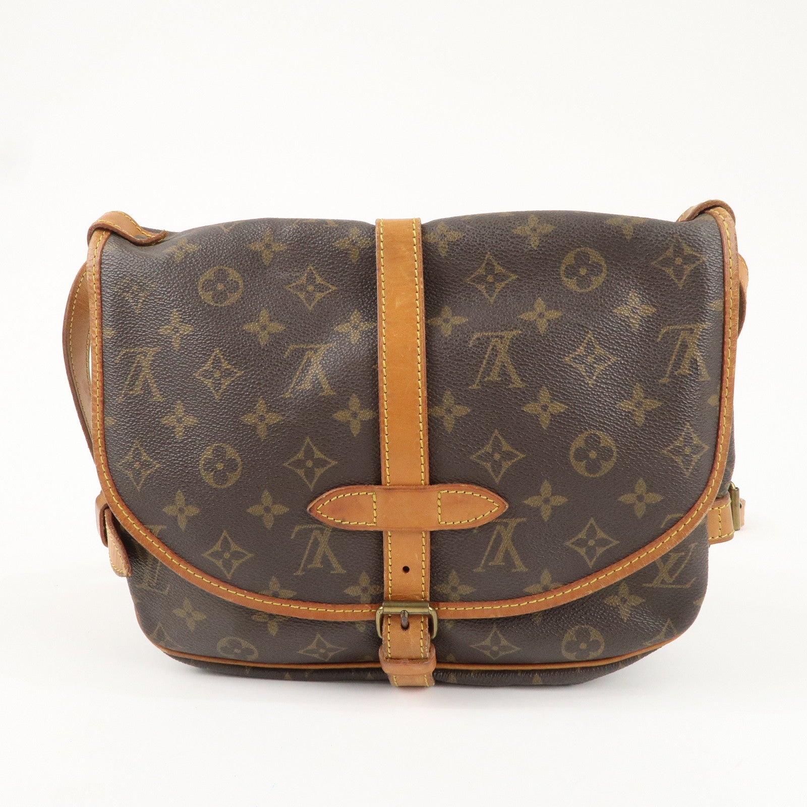 Louis Vuitton Monogram Saumur 30 Crossbody Bag M42256