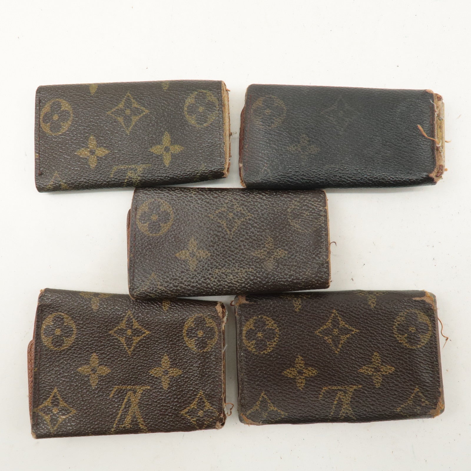 Louis Vuitton Monogram Set of 5 Multicles Key Case M62630 M62631