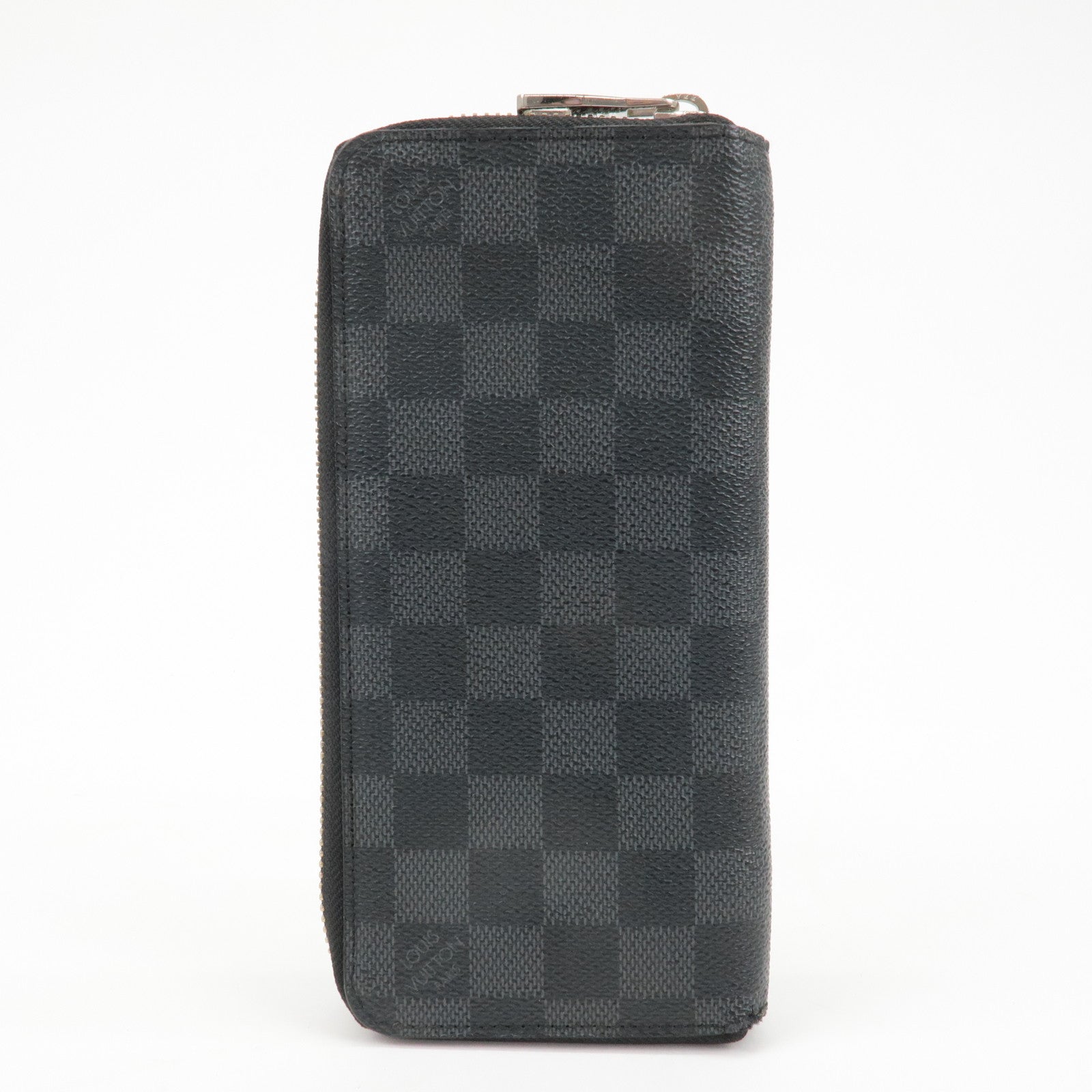 Louis Vuitton Damier Graphite Zippy Wallet Vertical N63095