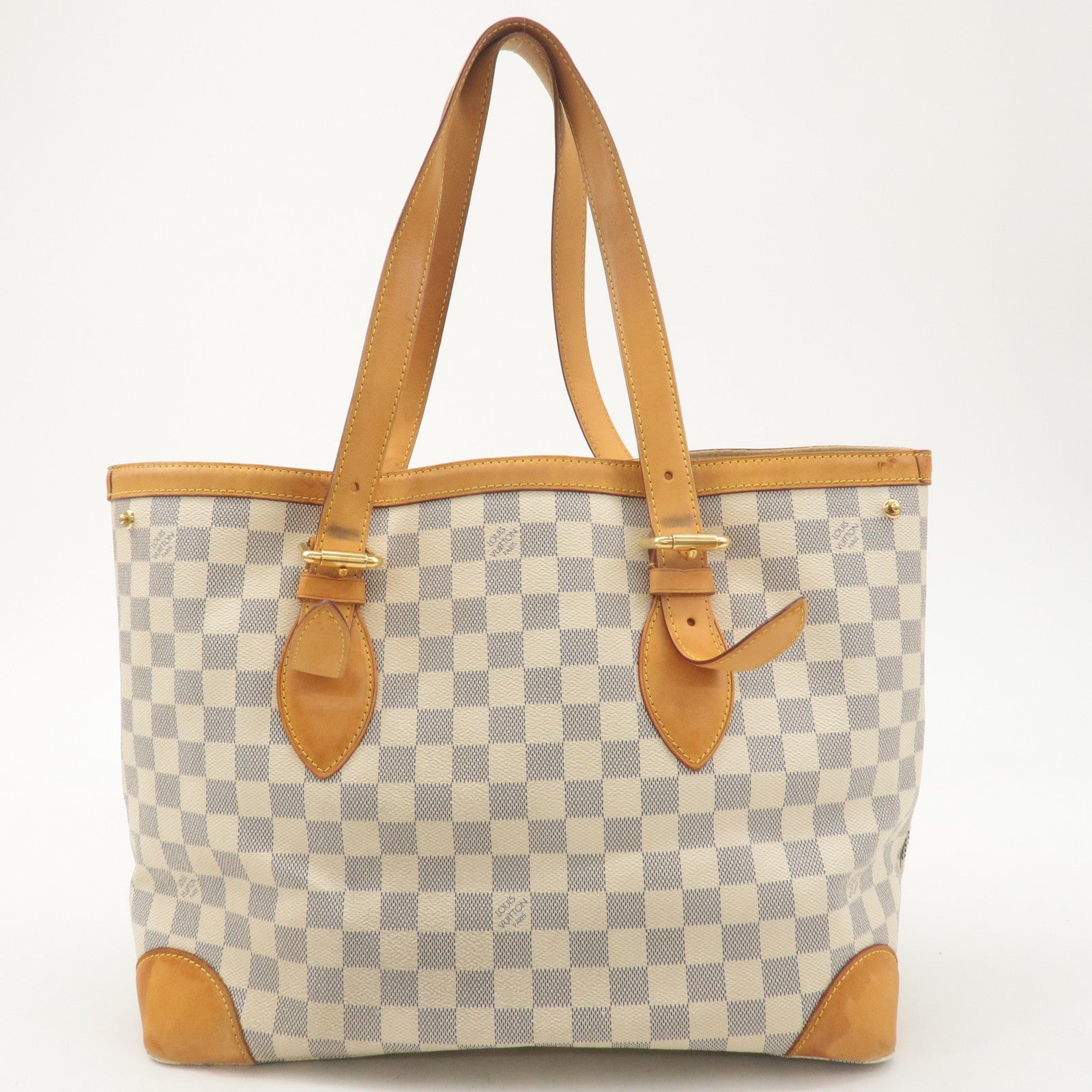 Louis Vuitton Damier Azur Hampstead MM Tote Bag N51206