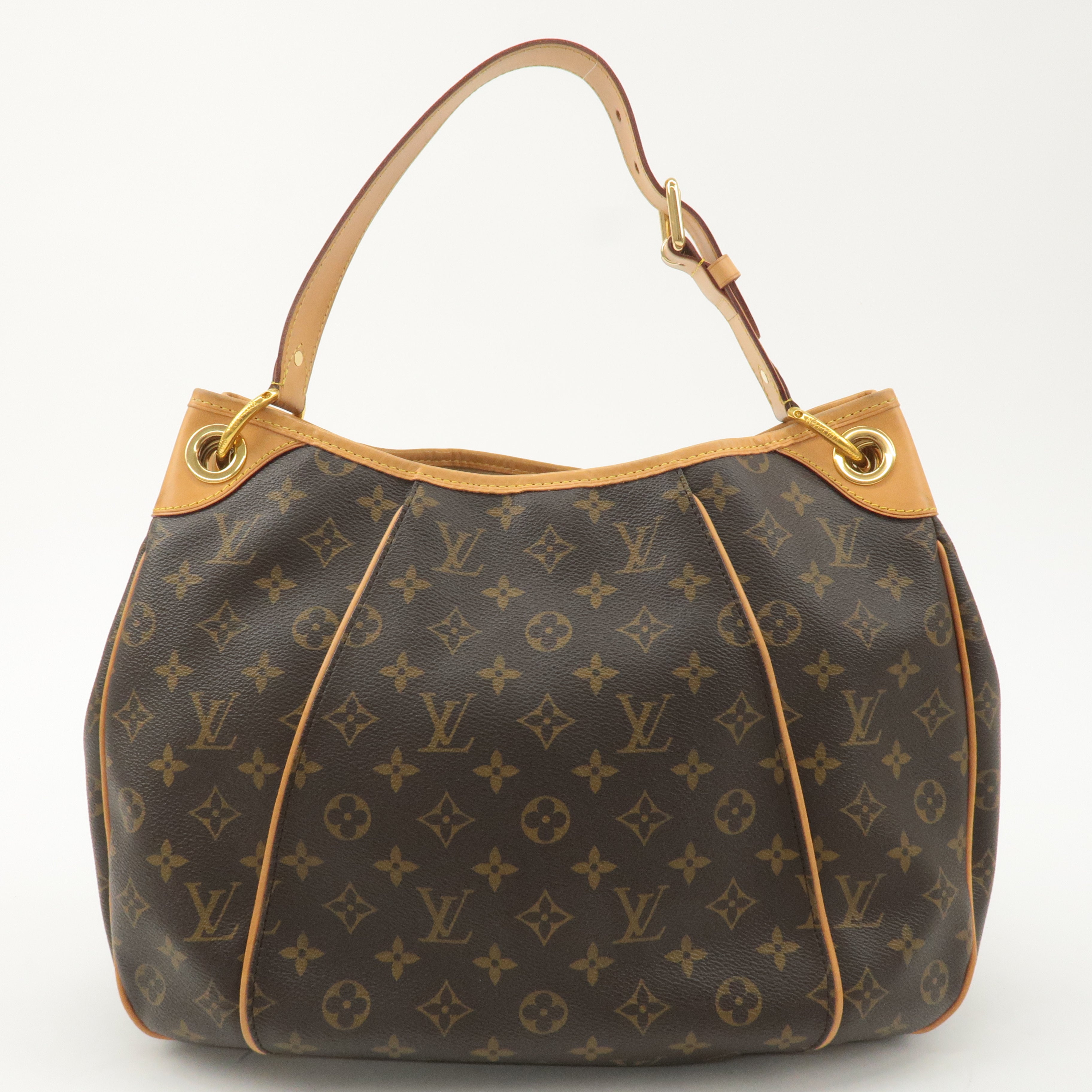 Louis Vuitton Monogram Galliera PM Shoulder Bag Brown M56382