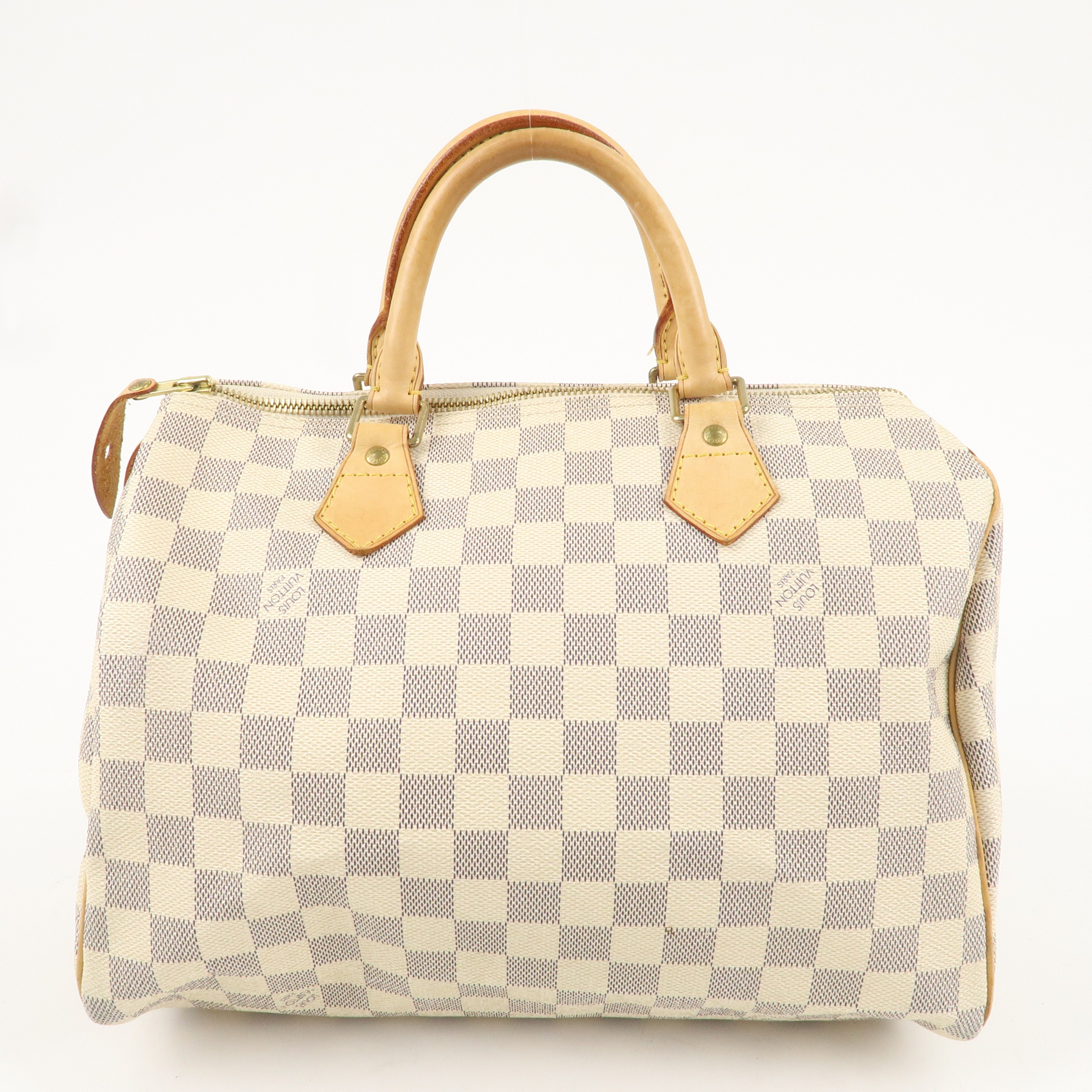 Louis Vuitton Damier Azur Speedy 30 Boston Hand Bag N41533