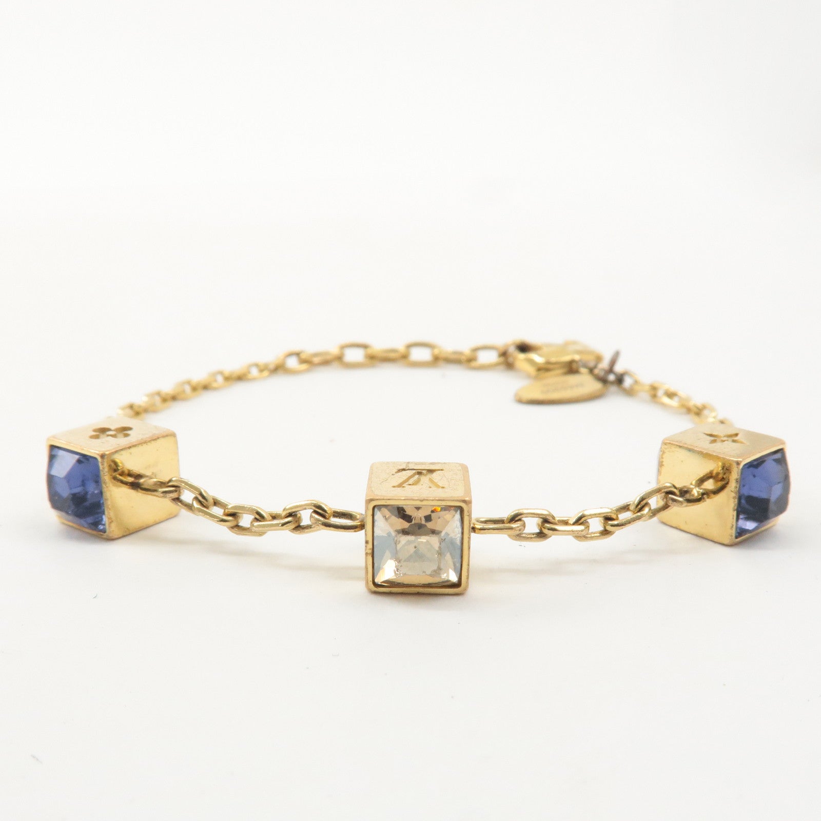 Louis Vuitton Bracelet Gambling Chain Bracelet Gold M65209