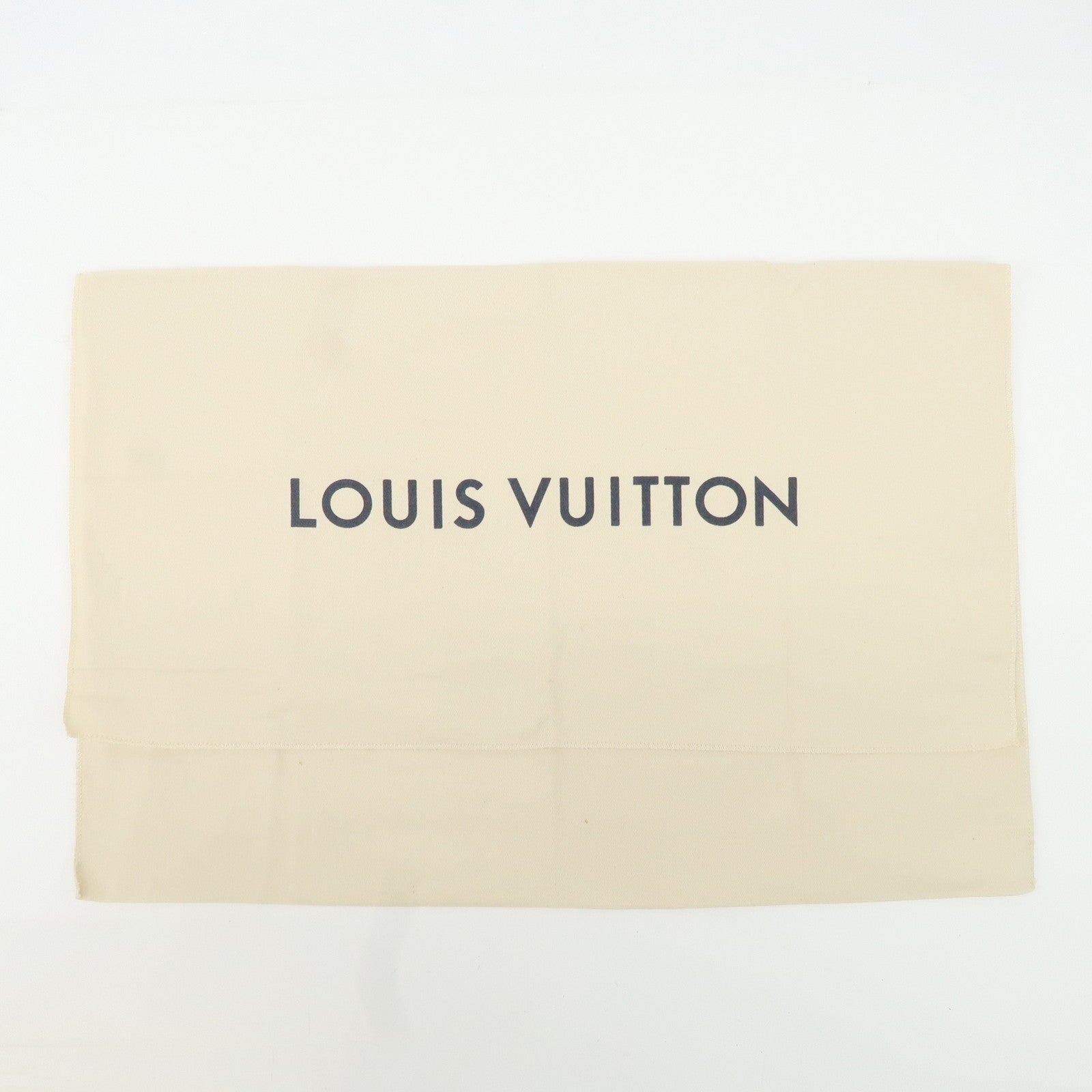 Louis Vuitton Set Of 10 Dust Bag Flap Style Beige Used