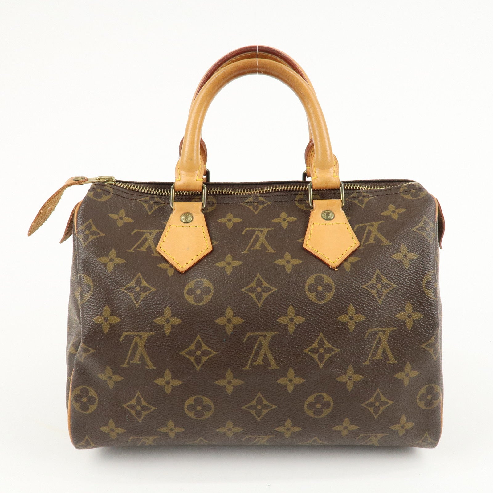 Louis Vuitton Monogram Speedy 25 Hand Bag Boston Bag M41528 Used