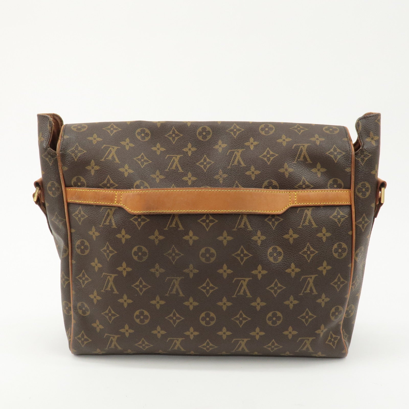 Louis Vuitton Monogram Abbesses Messenger Bag Brown M45257 Used