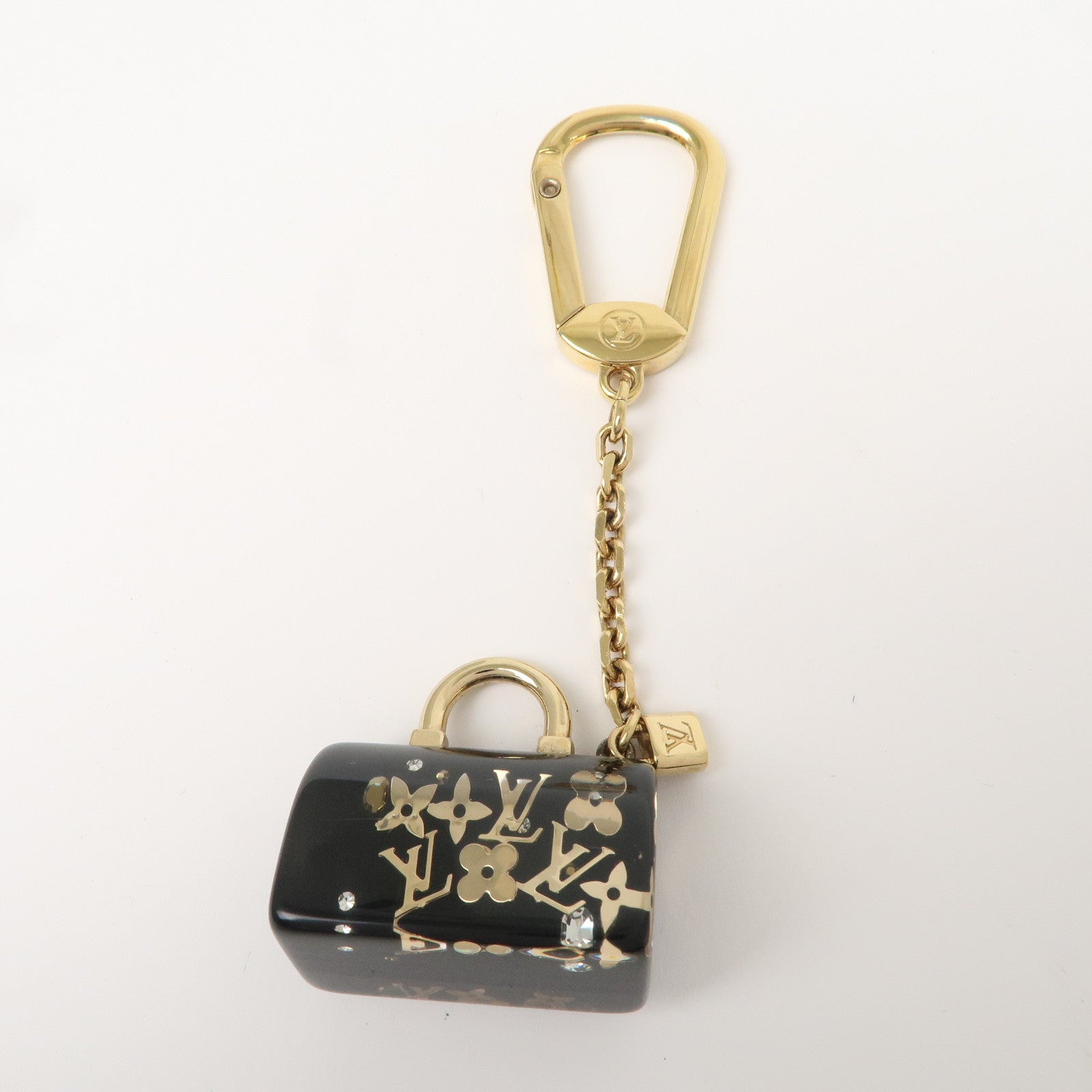 Louis Vuitton Porte Cles Speedy Incusion Bag Charm M65444