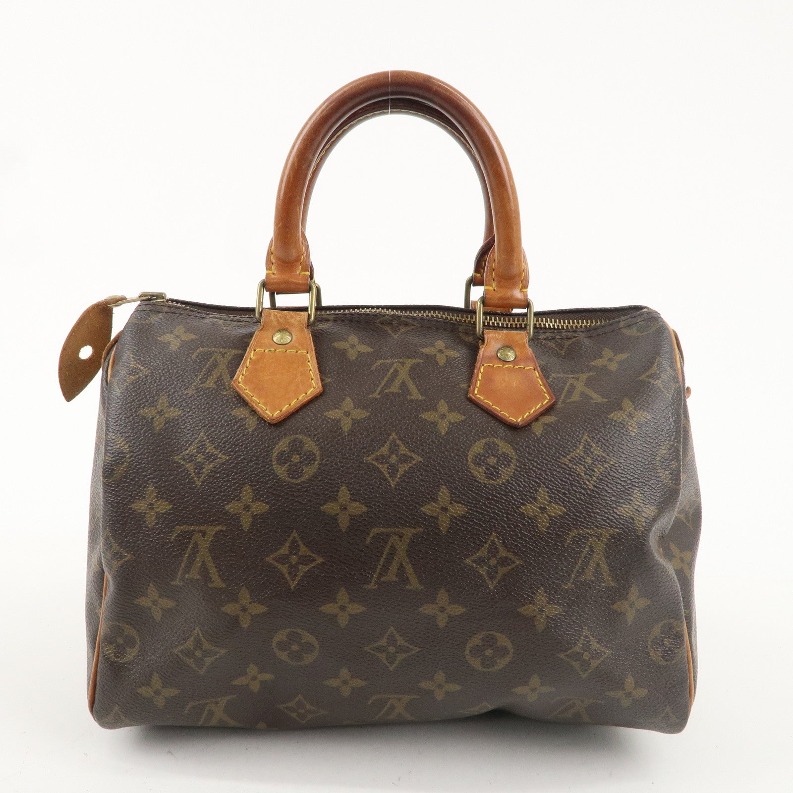 Louis Vuitton Monogram Speedy 25 Hand Bag Boston Bag M41528