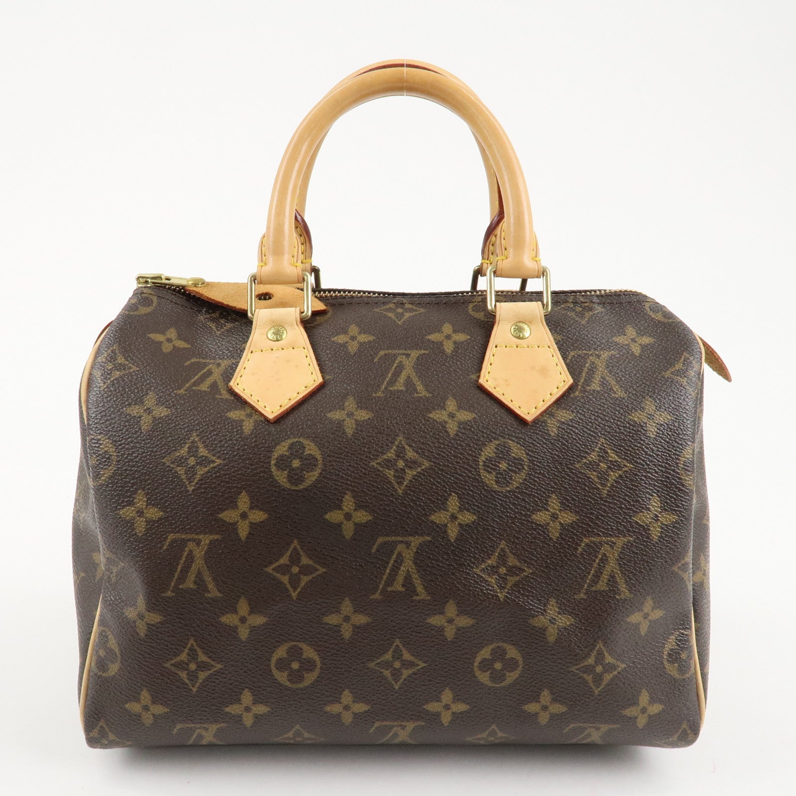 Louis Vuitton Monogram Speedy 25 Hand Bag Boston Bag M41528 Used