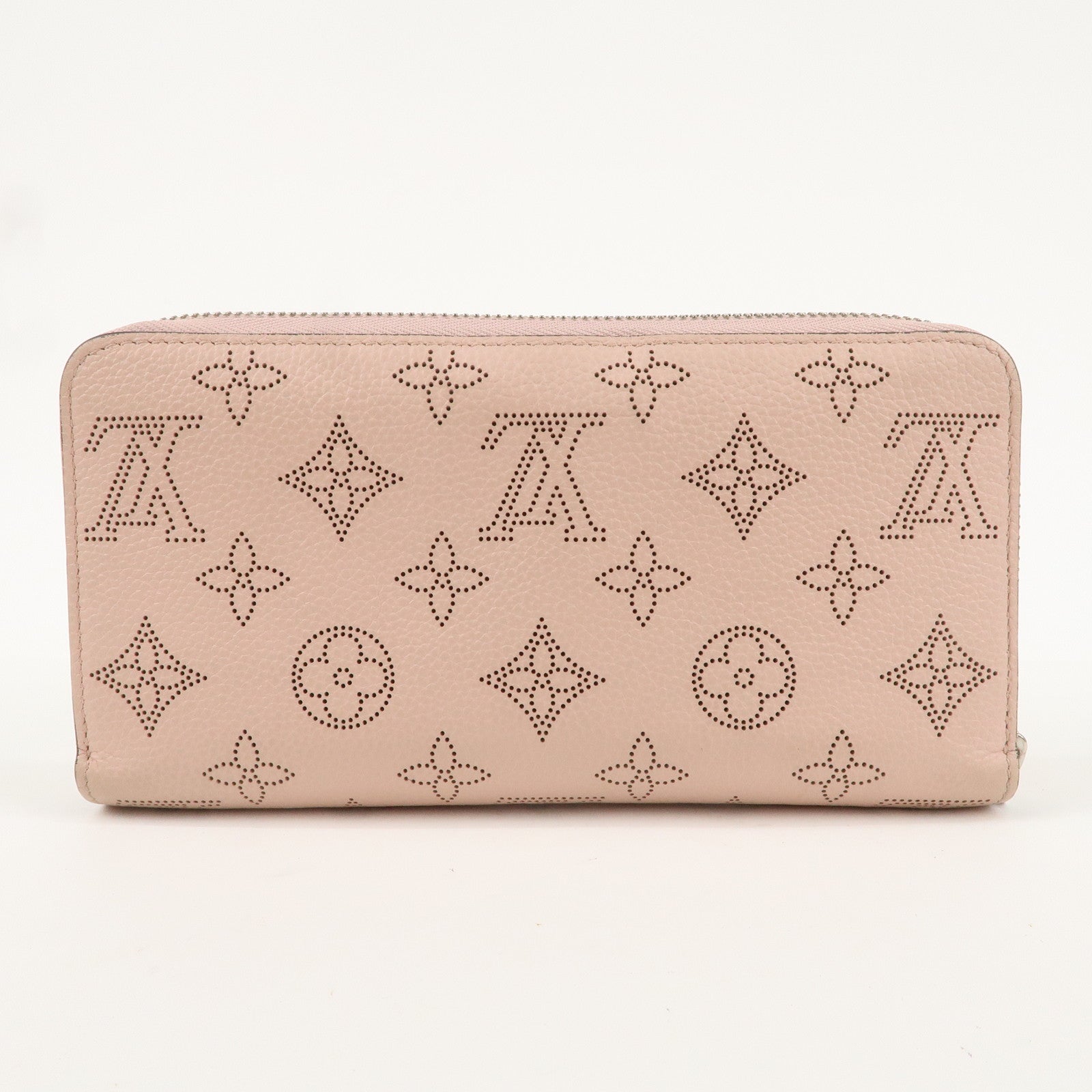 Louis Vuitton Monogram Mahina Zippy Wallet Magnolia M61868