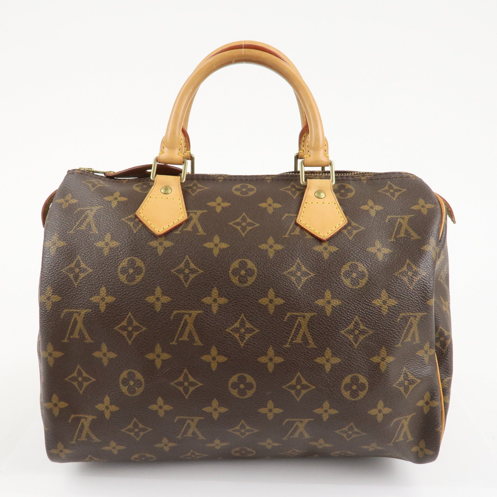 Louis Vuitton Monogram Speedy 30 Hand Bag Boston Bag M41526 Used