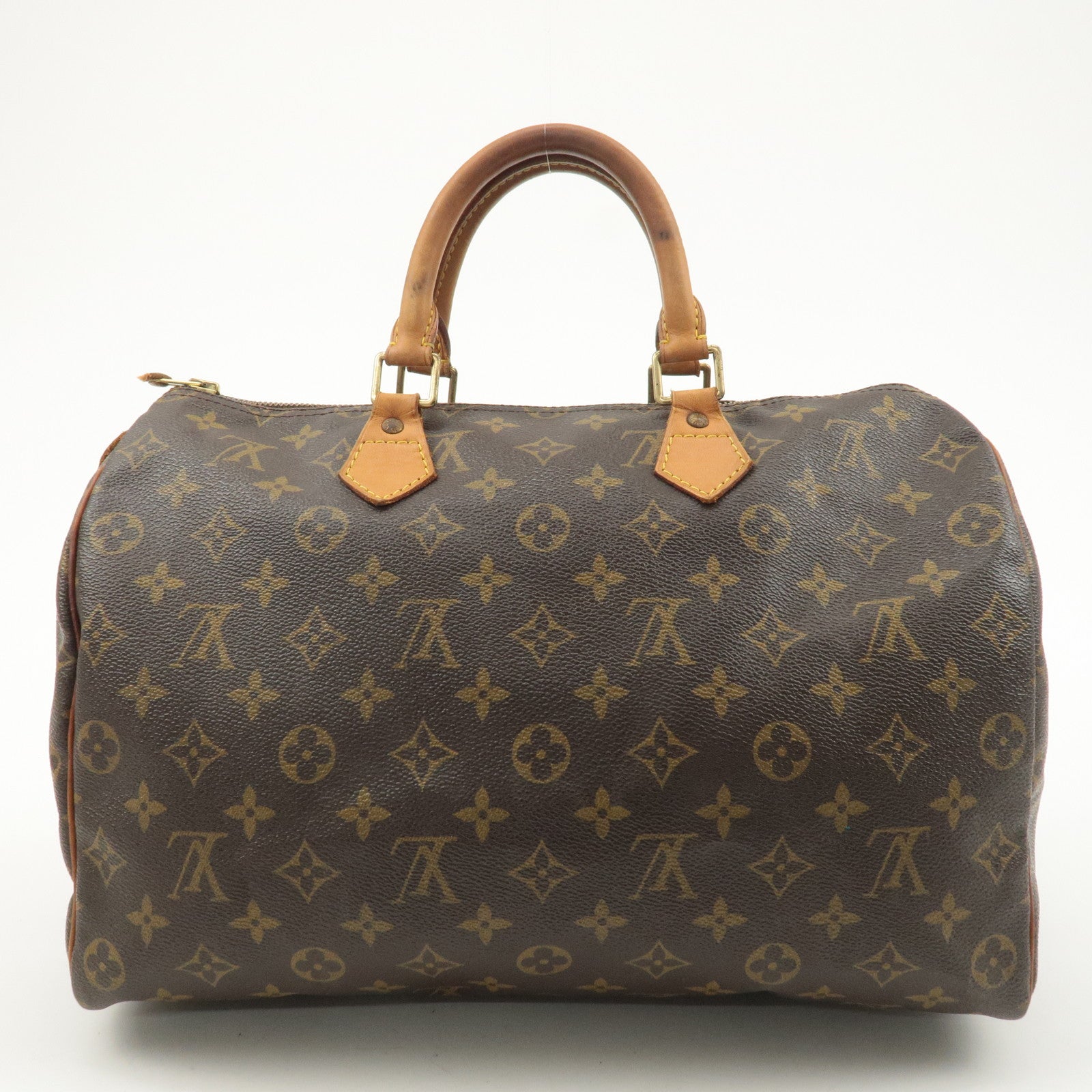 Louis Vuitton Monogram Speedy 35 Hand Bag Boston Bag M41524