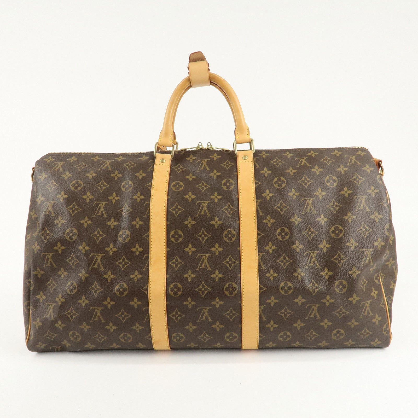 Louis Vuitton Monogram Keep All Bandouliere 55 Boston Bag M41414 Used