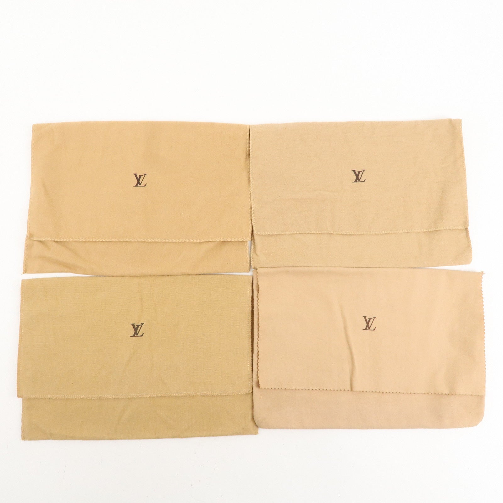 Louis Vuitton Set of 15 Storage Bags Old Model Dust Bag Brown