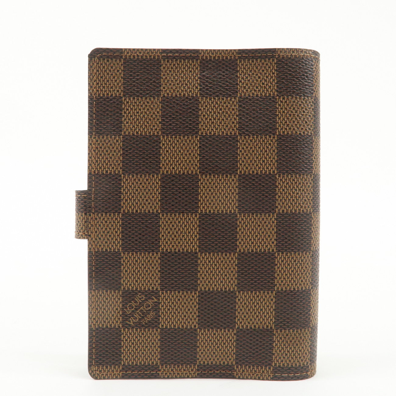 Louis Vuitton Damier Agenda PM Planner Cover Brown R20700 Used