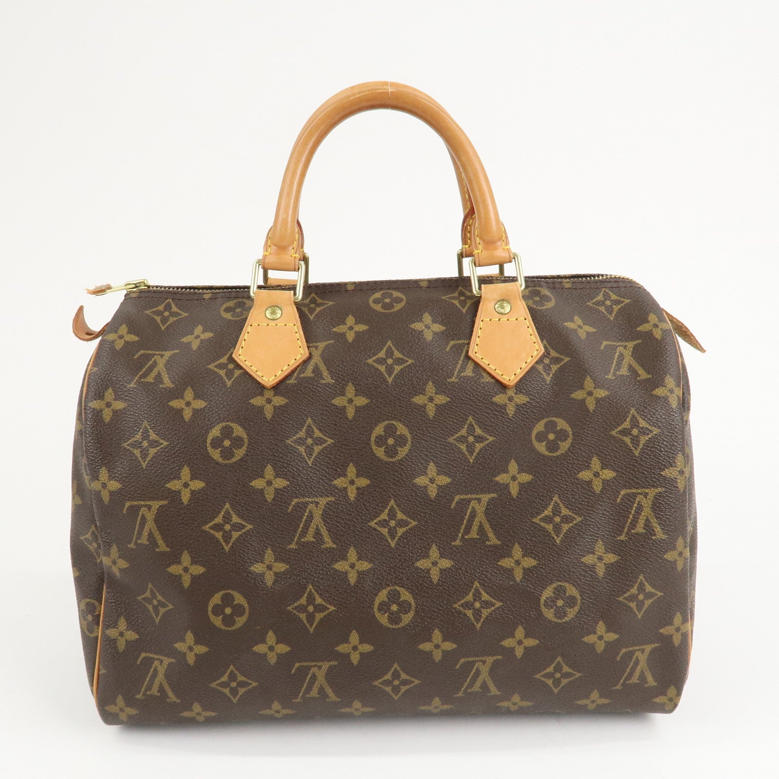 Louis Vuitton Monogram Speedy 30 Hand Bag Boston Bag M41526 Used