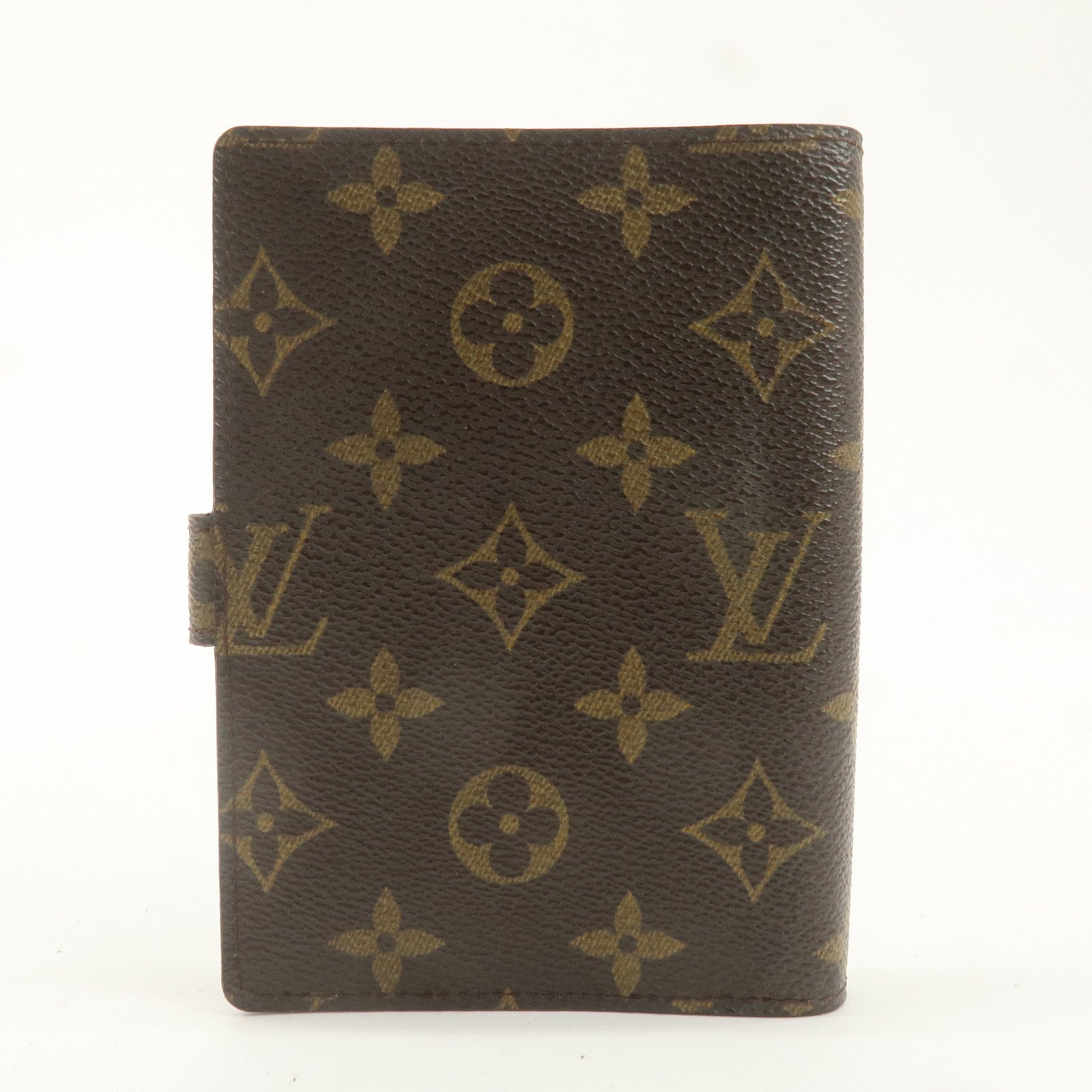 Louis Vuitton Monogram Agenda PM Planner Cover Brown R20005