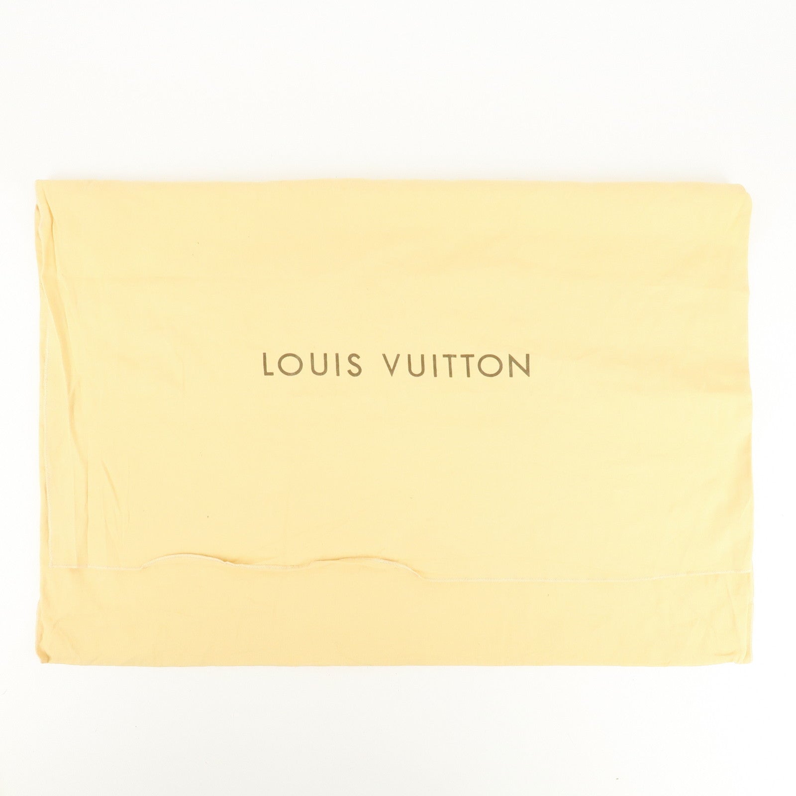 Louis Vuitton Set of 10 Dust Bag Storage Bag Flap New Style Beige Used