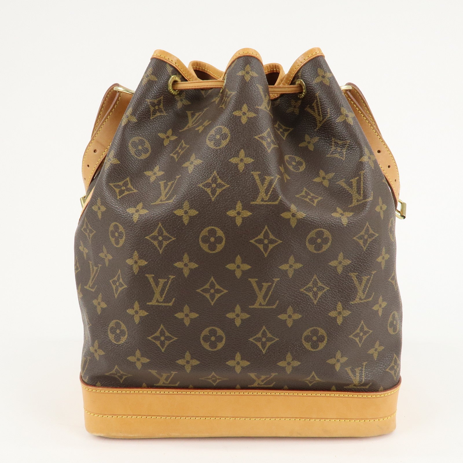 Louis Vuitton Monogram Noe Shoulder Bag Hand Bag Brown M42224 Used