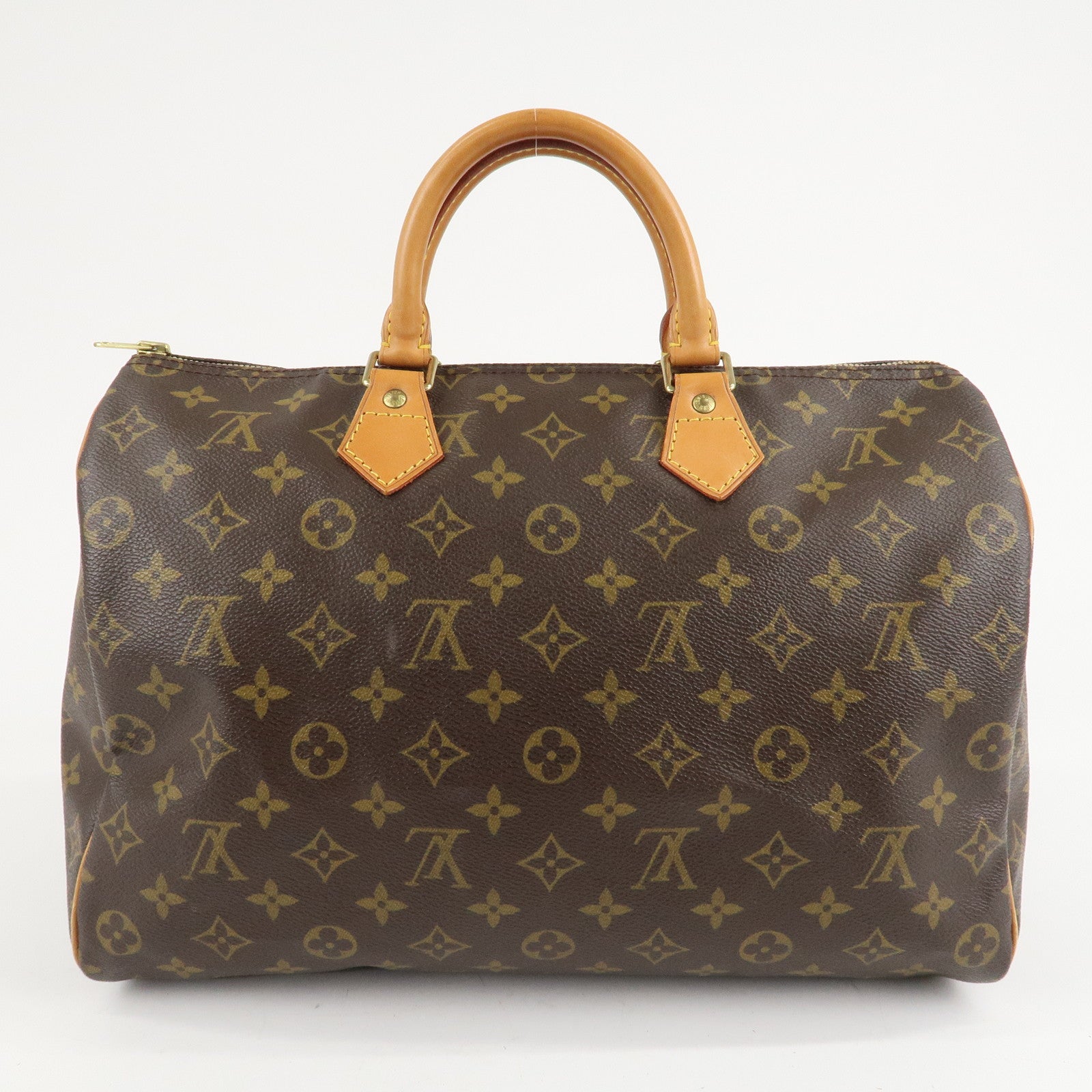 Louis Vuitton Monogram Speedy 35 Hand Bag Boston Bag M41524 Used