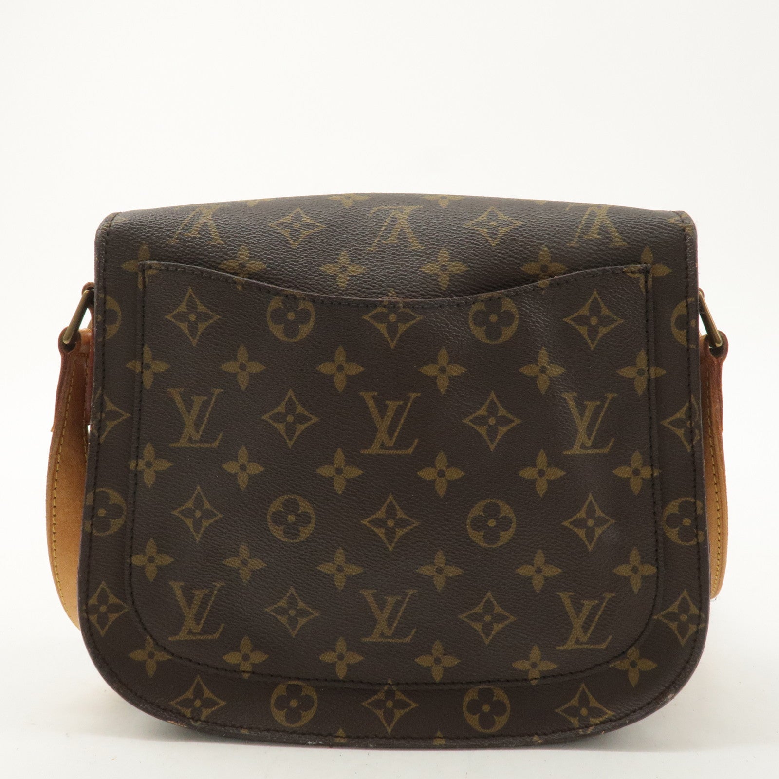 Louis Vuitton Monogram Saint Cloud GM Shoulder Bag Brown M51242