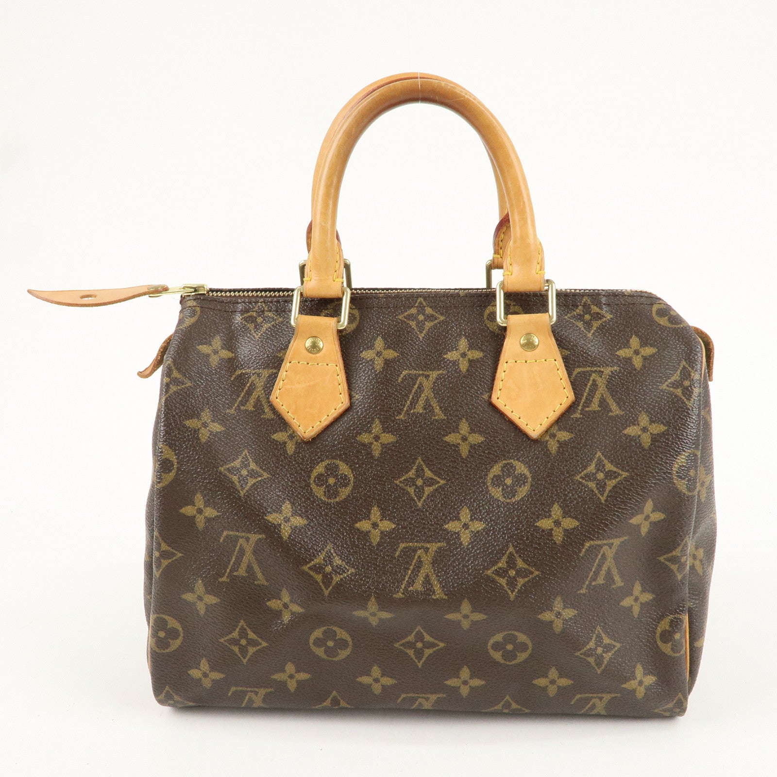 Louis Vuitton Monogram Speedy 25 Hand Bag Boston Bag M41528