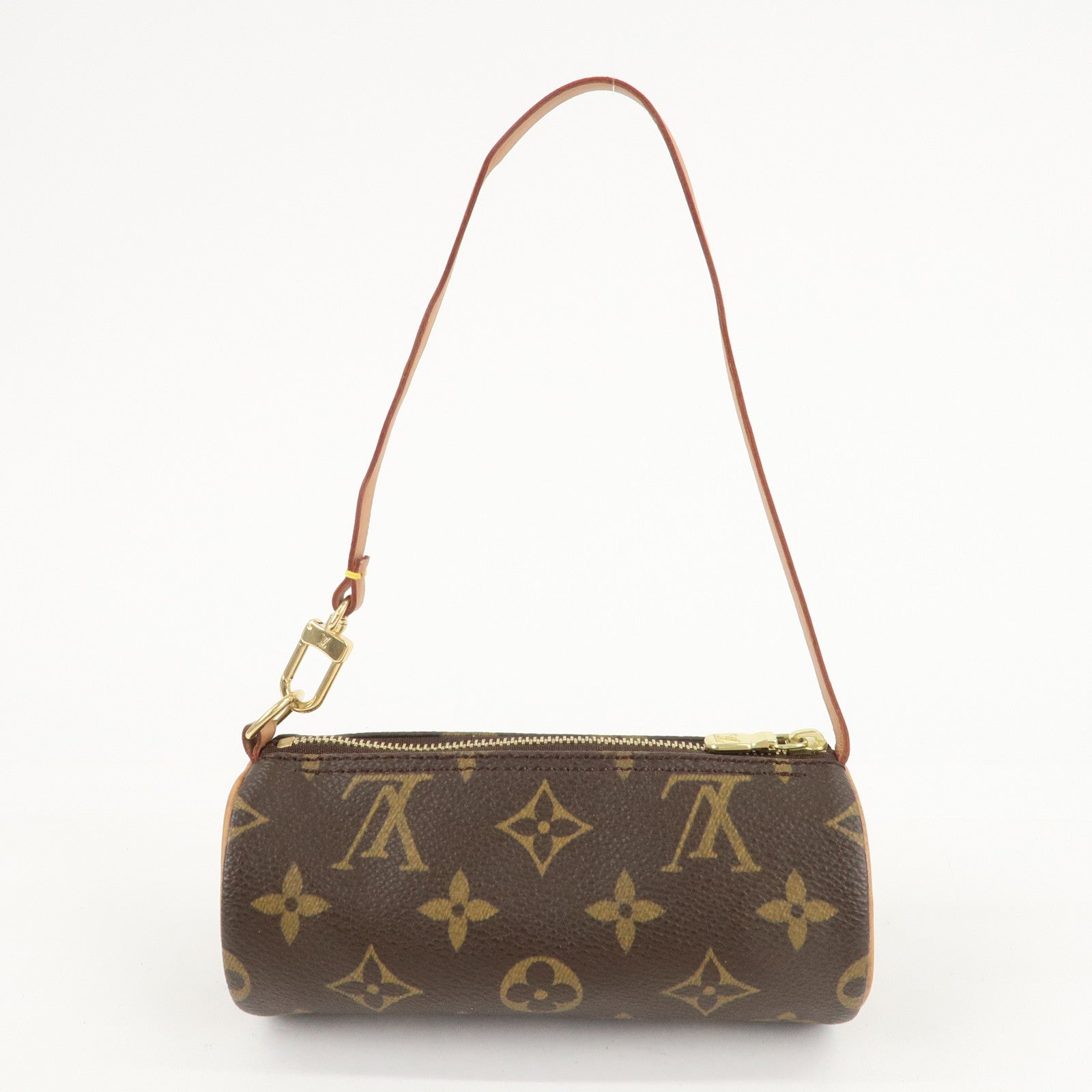 Louis Vuitton Monogram Mini Pouch for Papillon Bag Brown Used