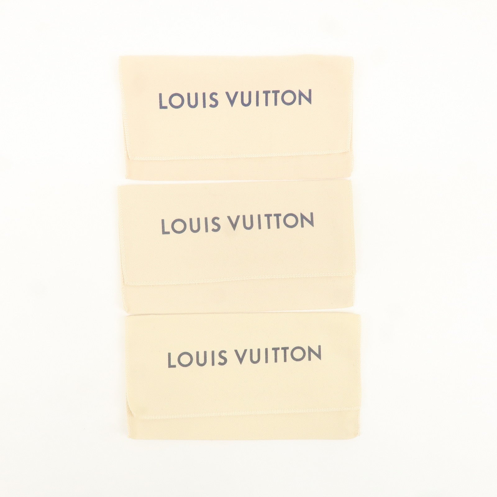 Louis Vuitton Set of 10 Storage Bag Dust Bag New Model Beige