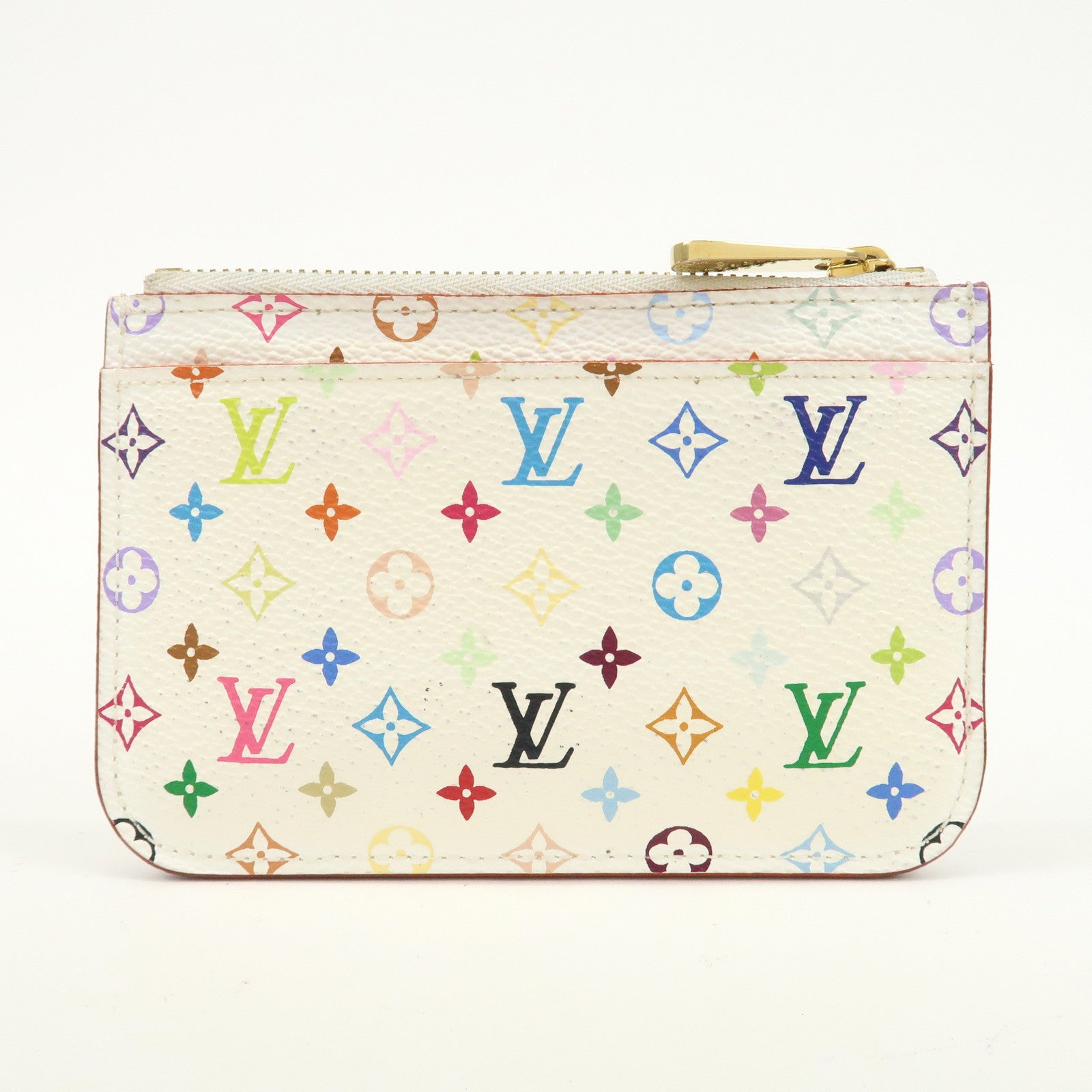 Louis Vuitton Monogram Multicolor Pochette Cles Coin Case M93734 Used