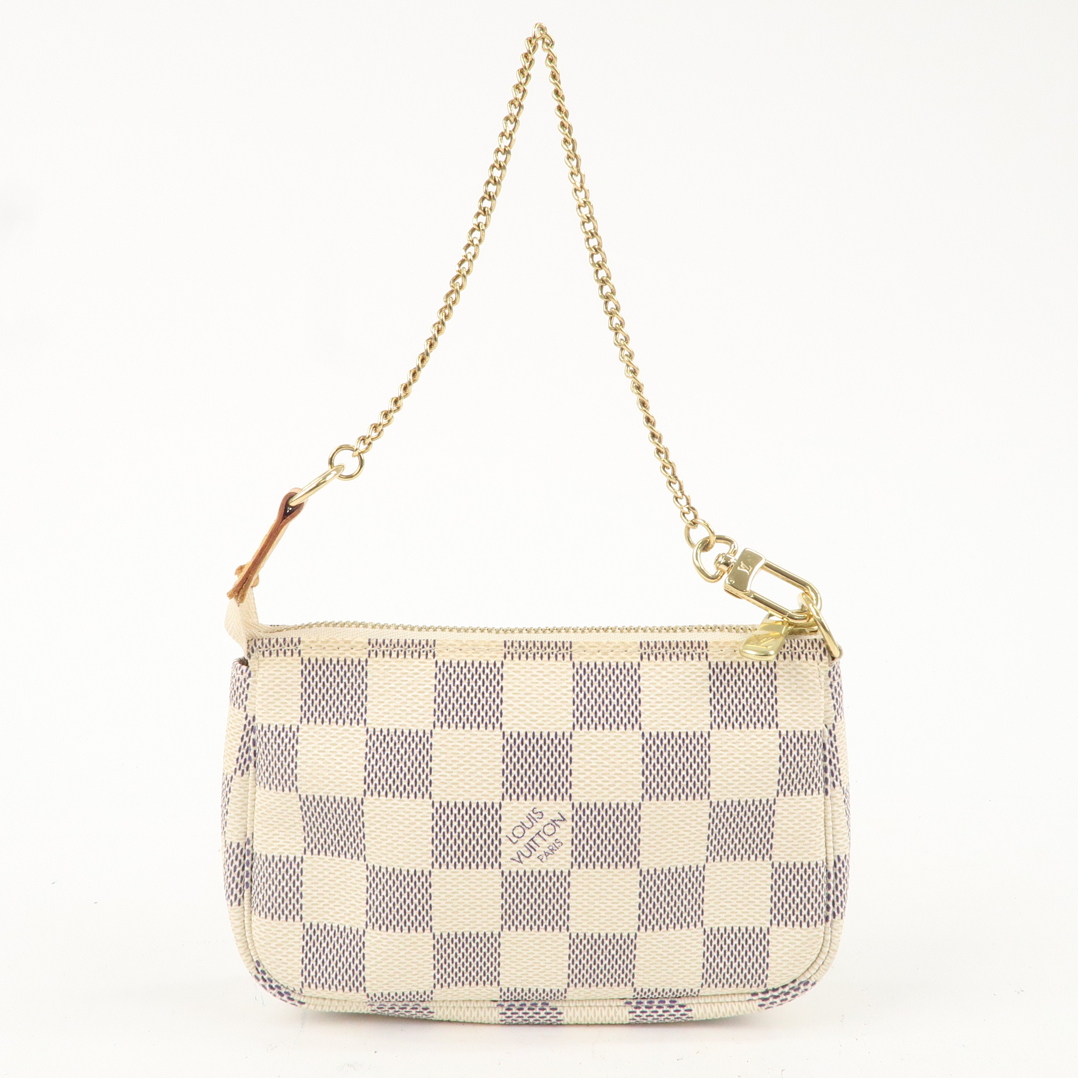 Louis Vuitton Damier Azur Mini Pochette Accessoires Pouch N58010