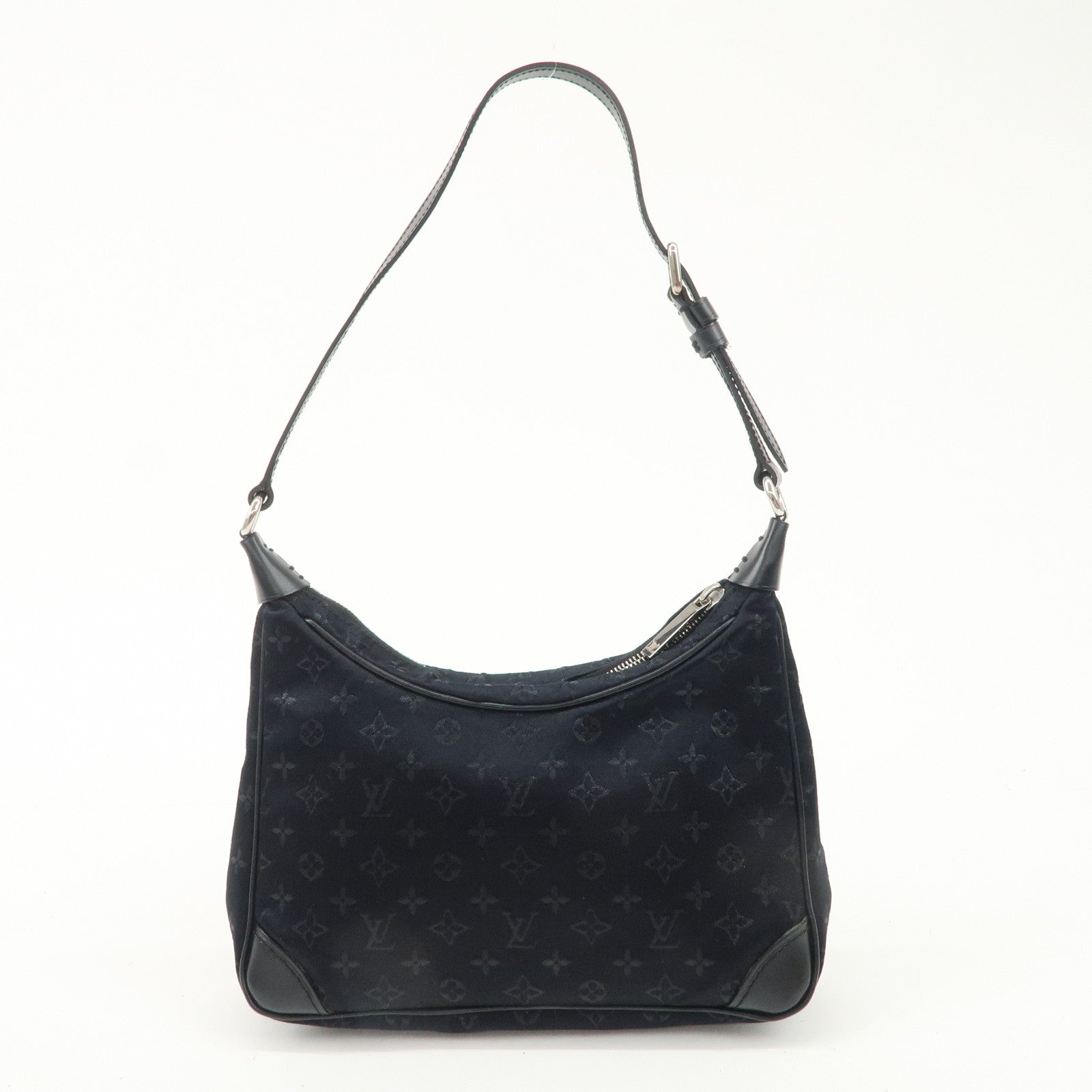 Louis Vuitton Monogram Satin Little Boulogne Hand Bag M92142