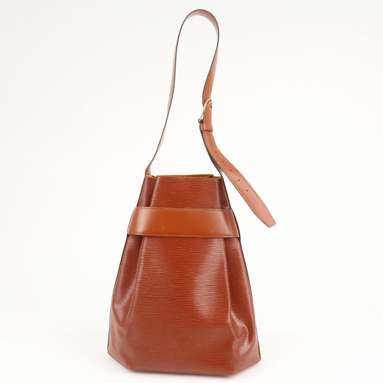 Louis Vuitton Epi Sac D
epaule GM Bucket Bag Kenya Brown M80193