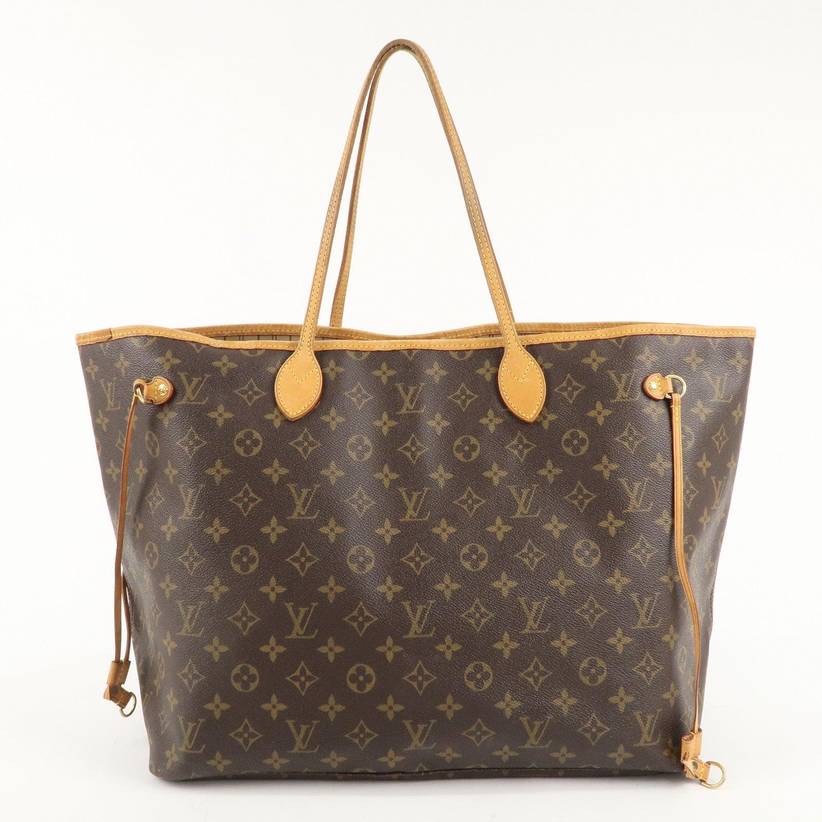 Louis Vuitton Monogram Neverfull GM Tote Bag Brown M40157