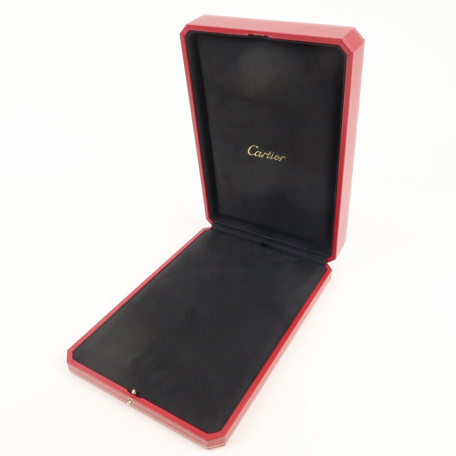 Cartier Jewelry Box for Necklace Display Box Large Size Red