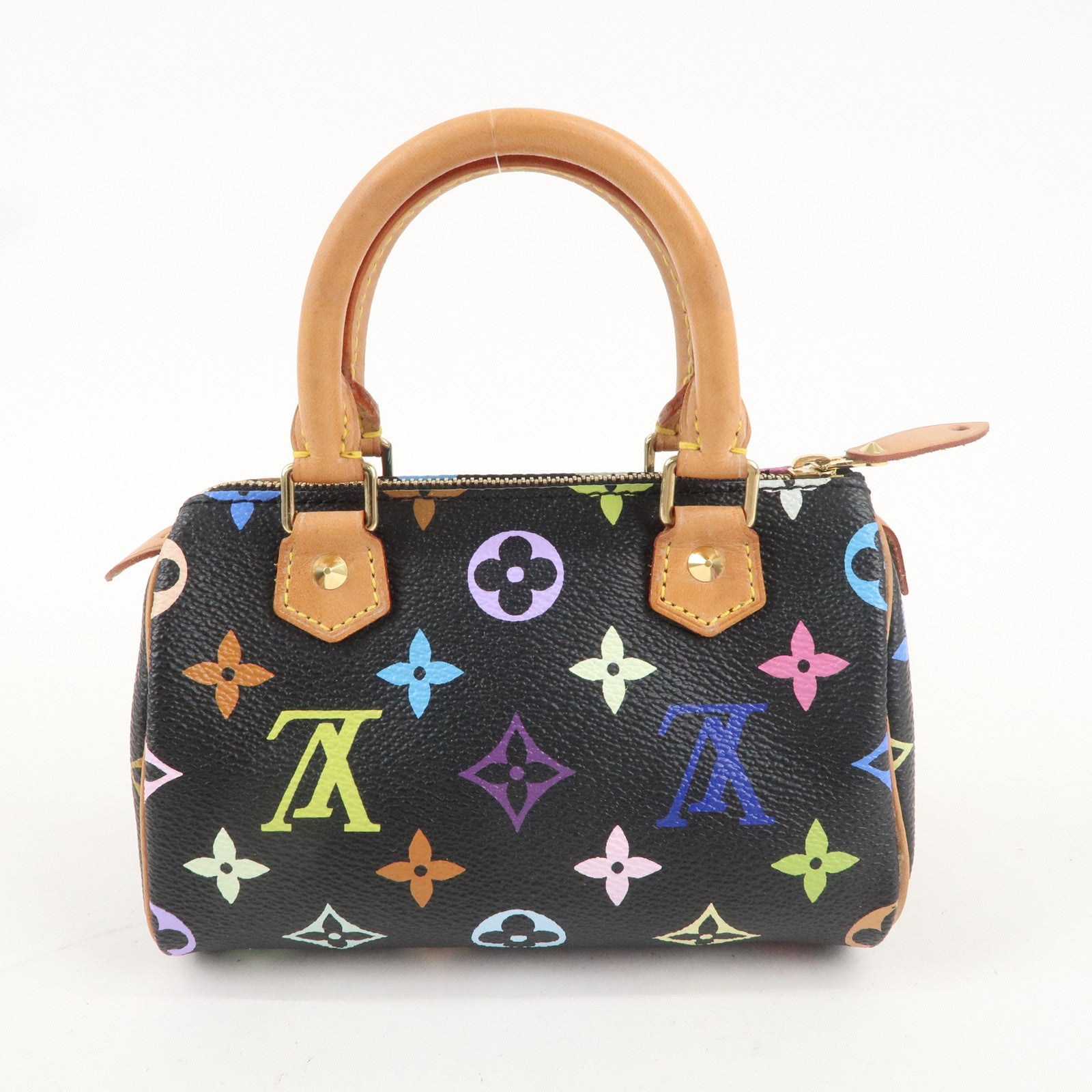 Louis Vuitton Monogram Multicolor Mini Speedy 
Strap M92644