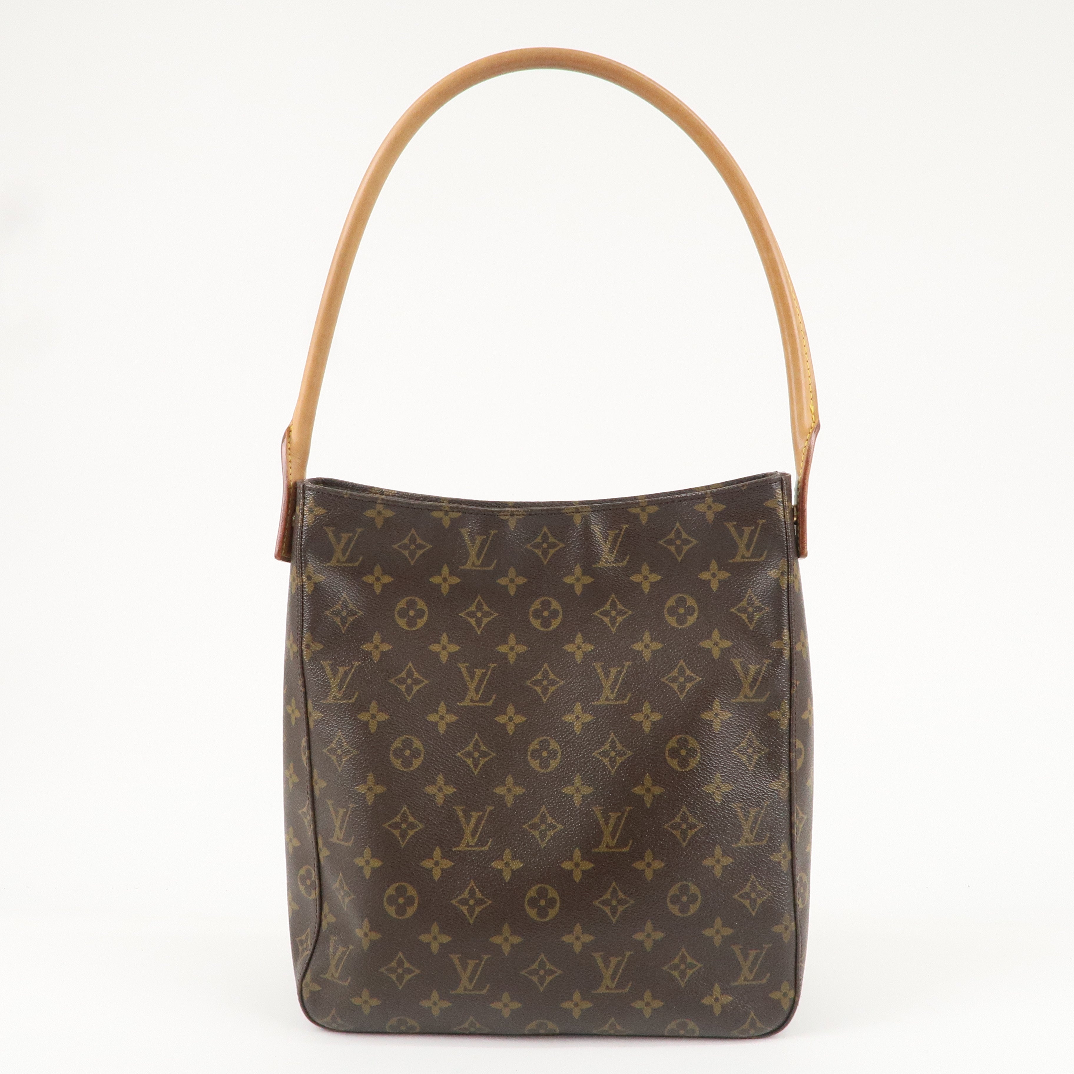 Louis Vuitton Monogram Looping GM Shoulder Bag Brown M51145