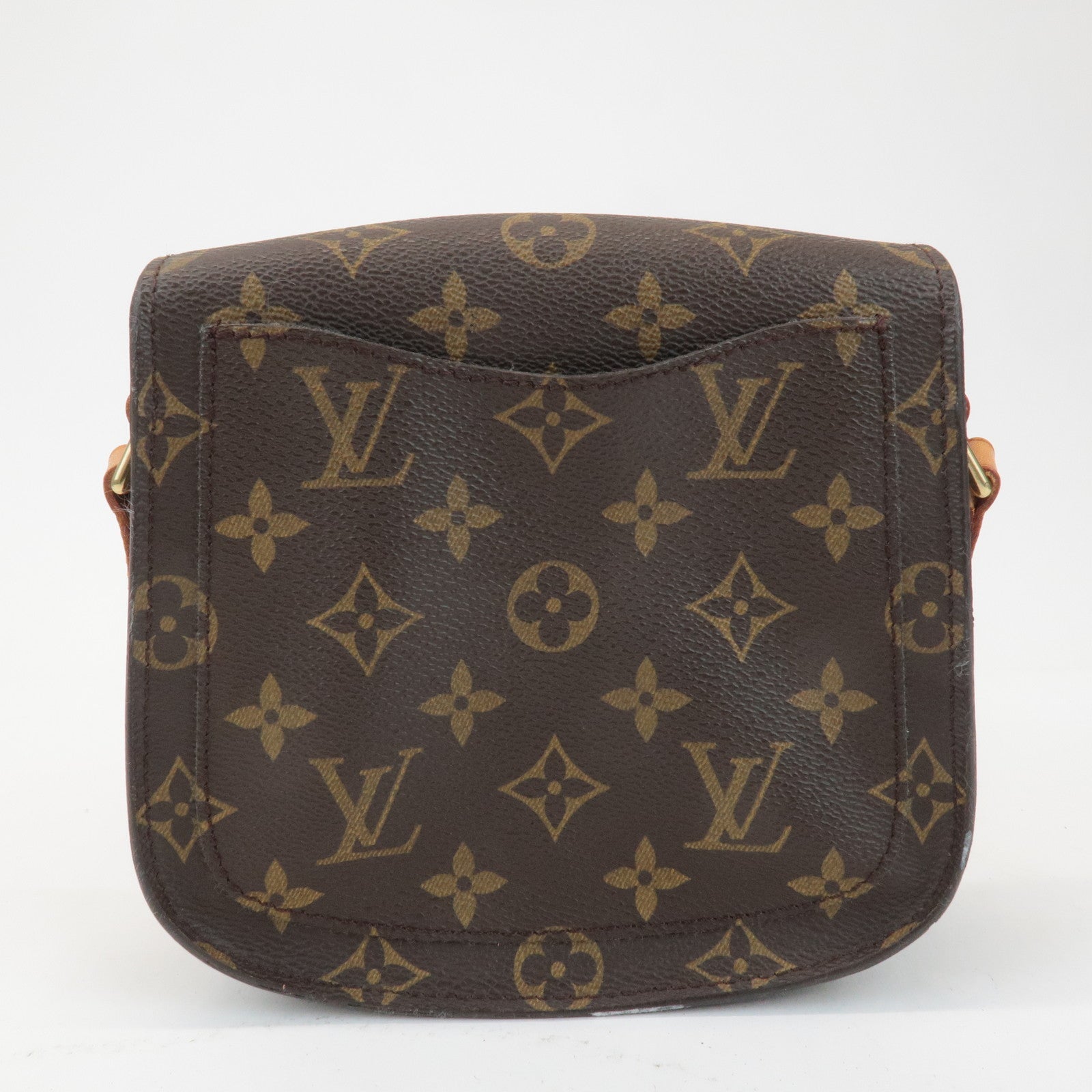 Louis Vuitton Monogram Mini Saint Cloud Shoulder Bag M51244 Used