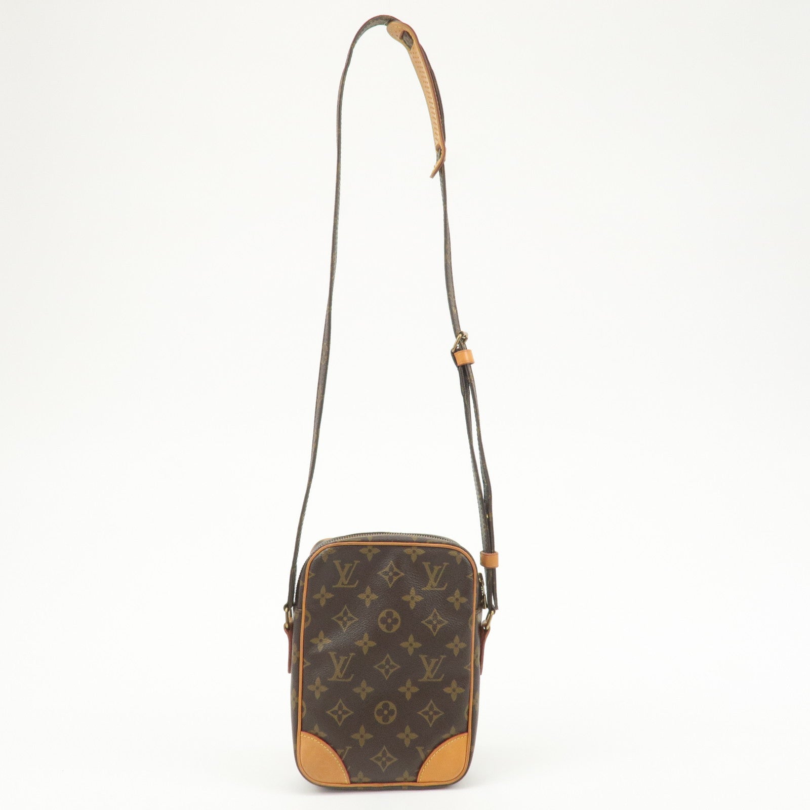 Louis Vuitton Monogram Danube Shoulder Bag Brown M45266