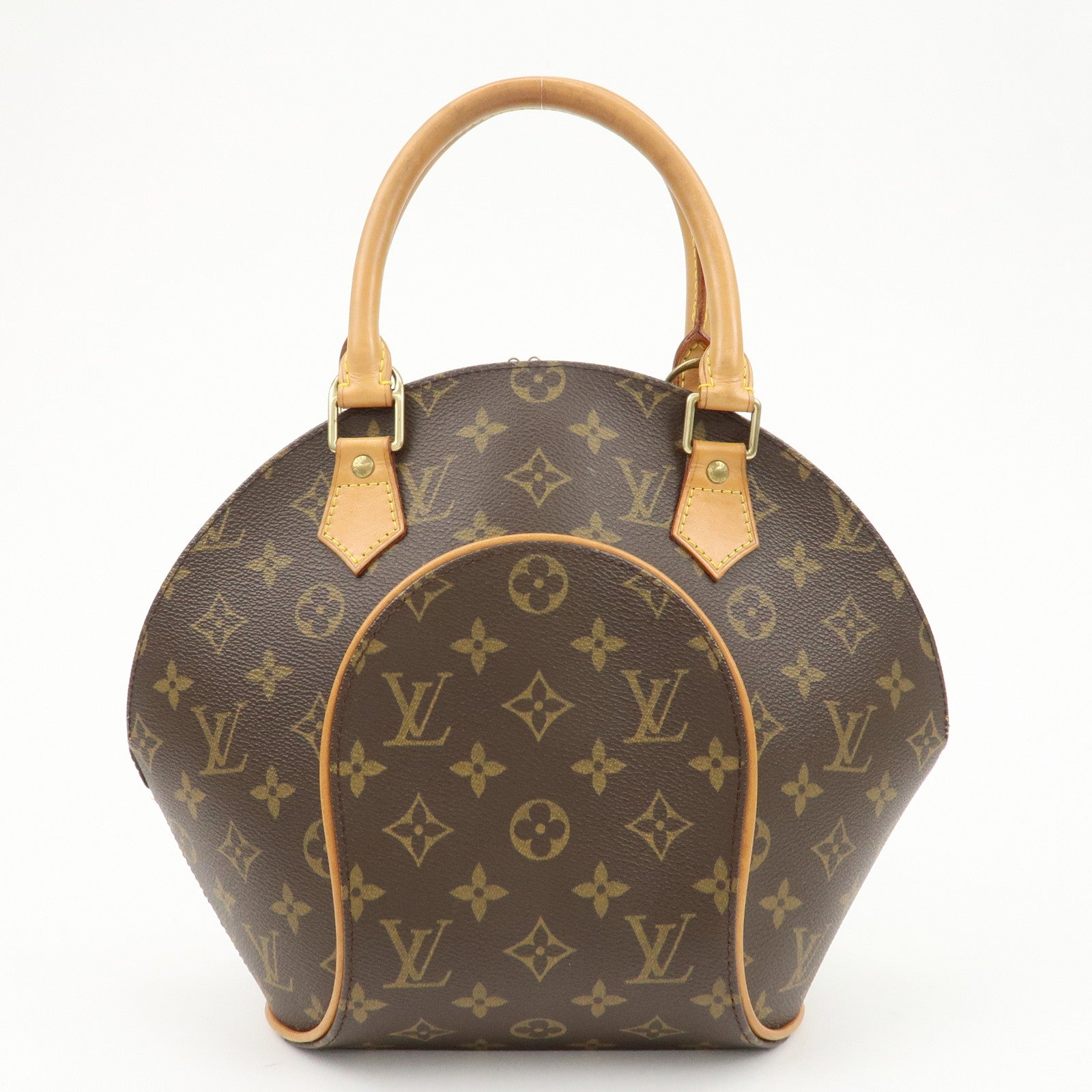 Louis Vuitton Monogram Ellipse MM Hand Bag Brown M51127